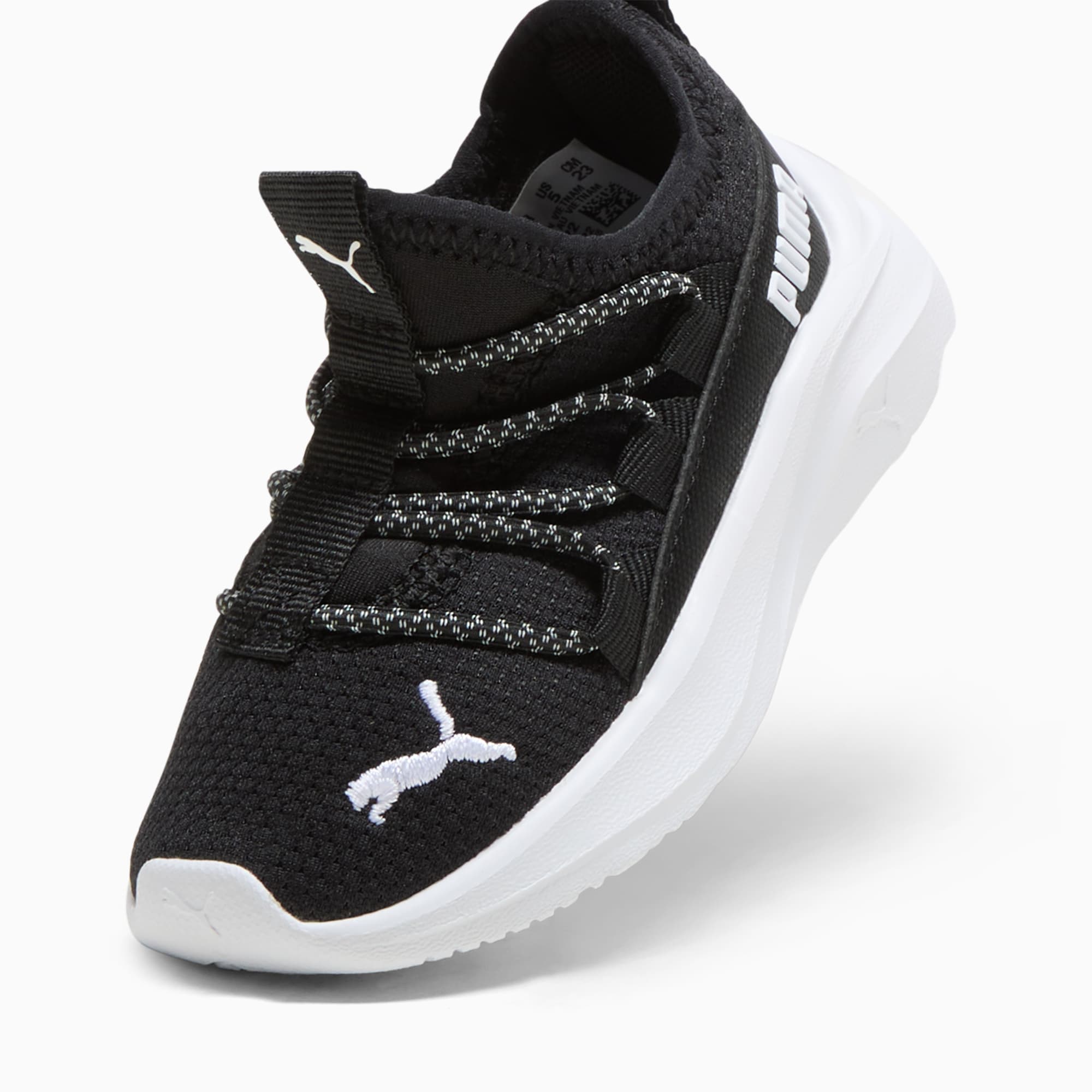 Tenis puma negro sin agujetas discount