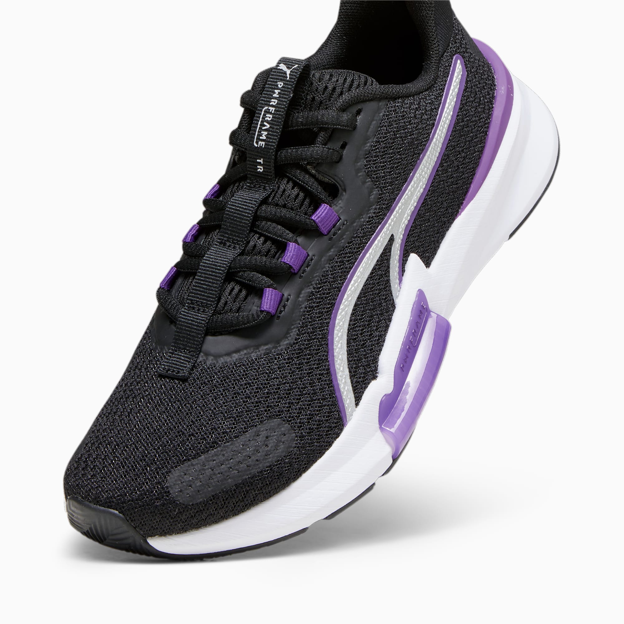 Puma black and purple on sale