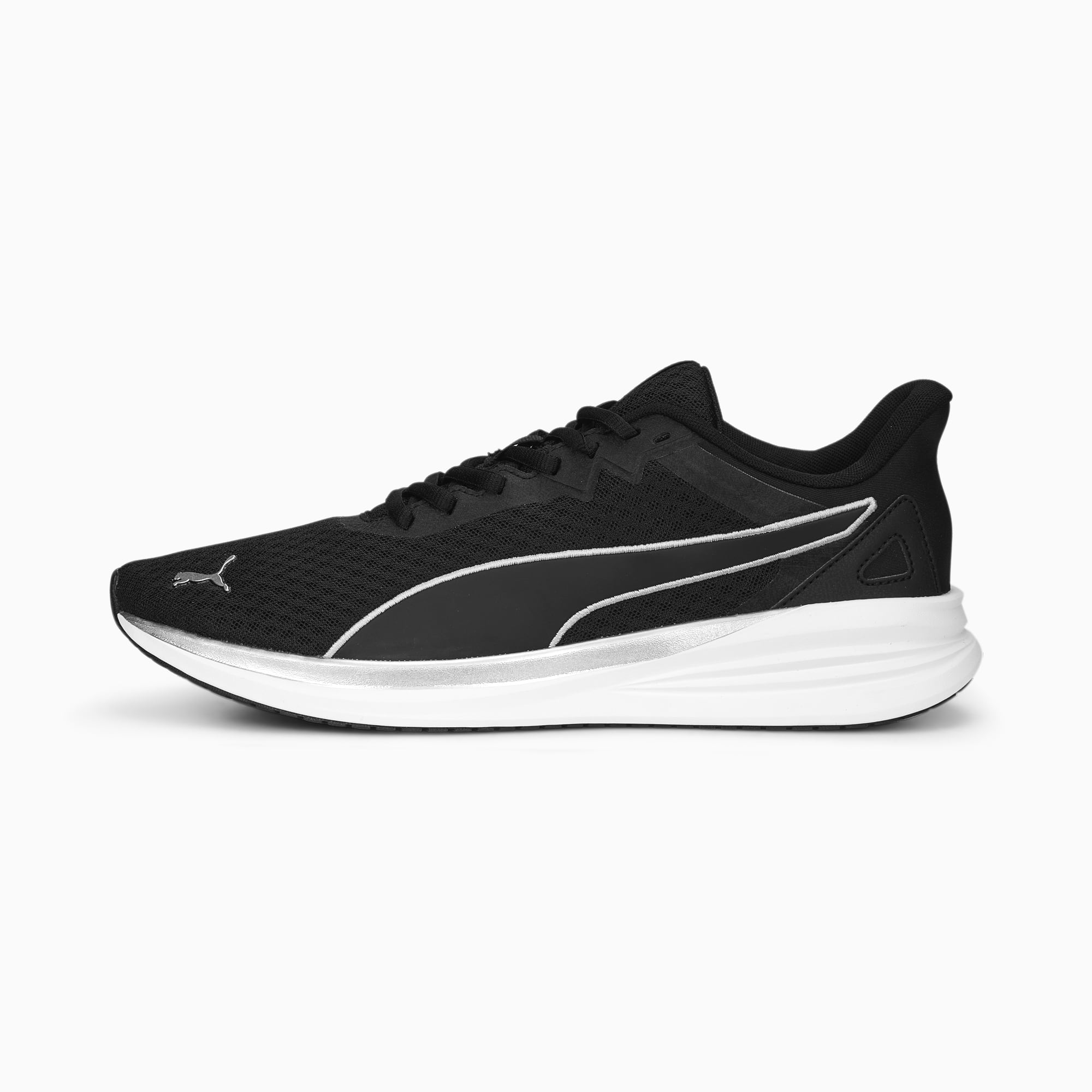 Transport Modern Fresh Running Shoes | PUMA Black-PUMA Silver-PUMA ...