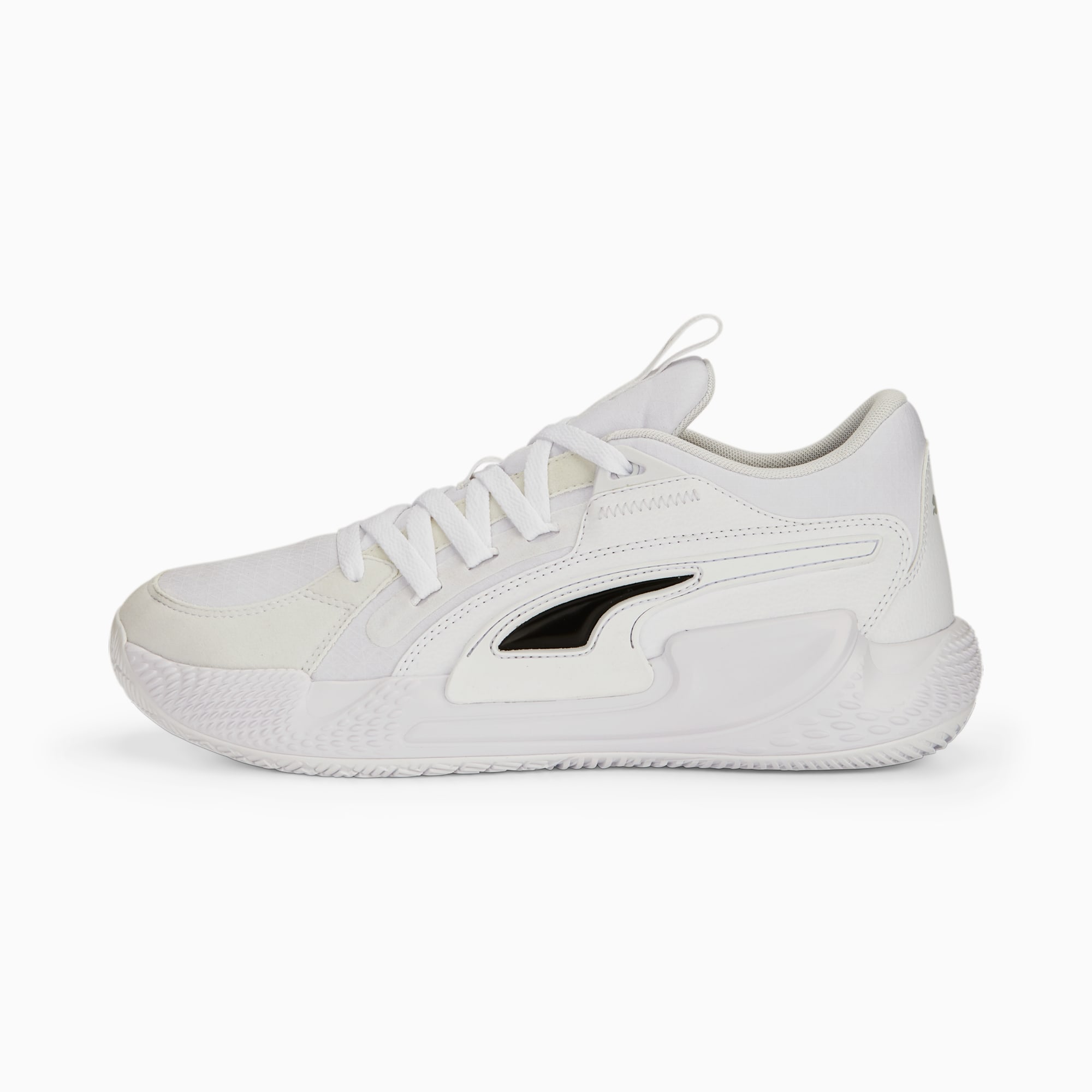 Court Rider Chaos Jewel Basketball Shoes | PUMA White-PUMA Black | PUMA ...