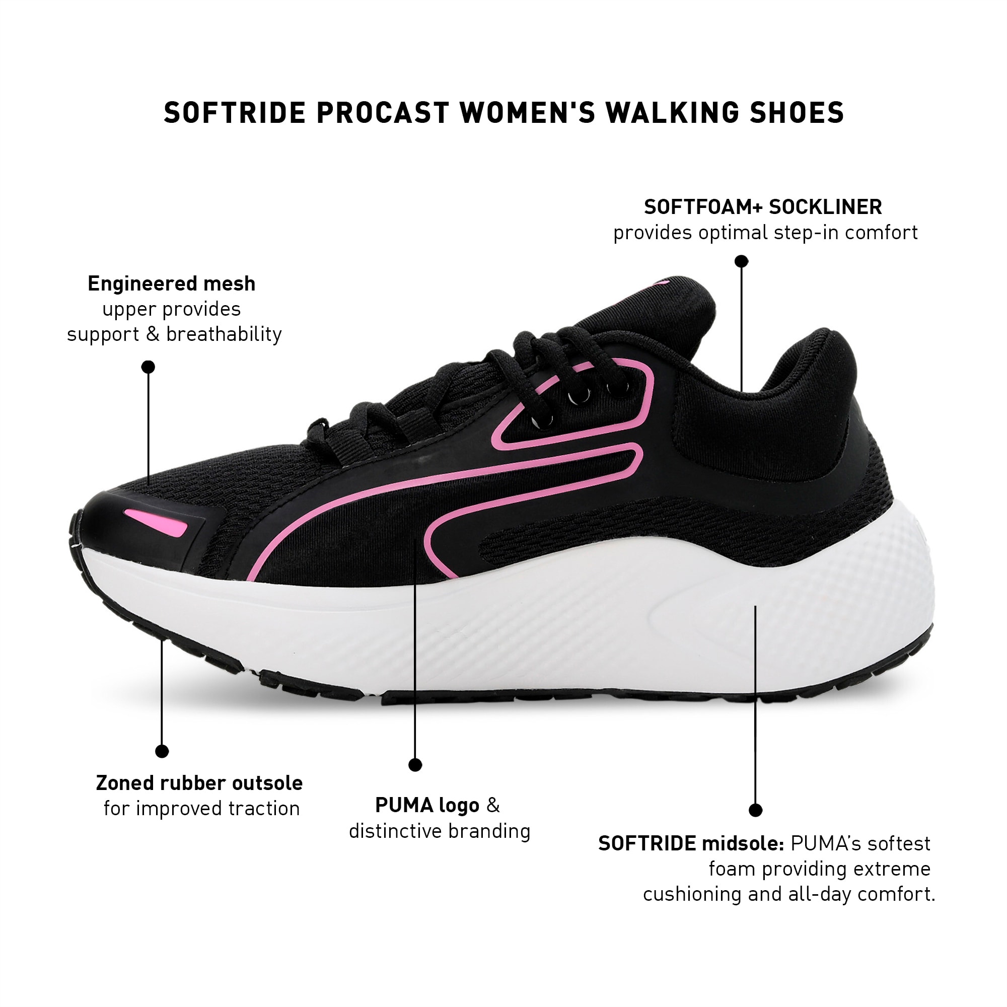 Puma women's walking sneakers clearance