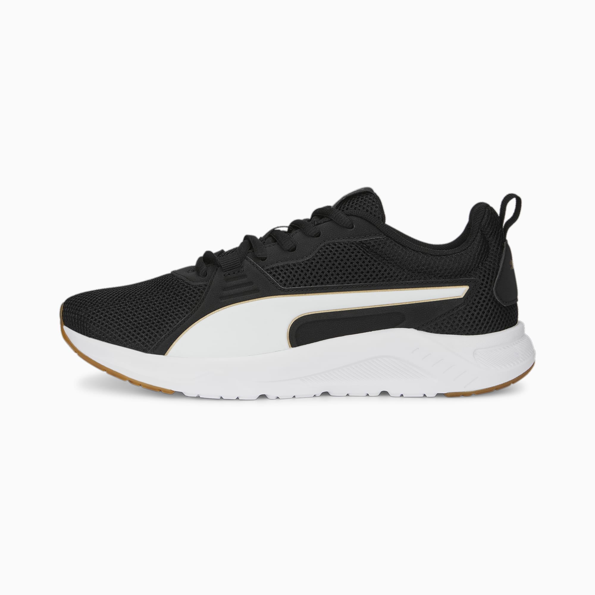 FTR Connect FS Training Shoes | PUMA Black-PUMA White-PUMA Gold | PUMA ...