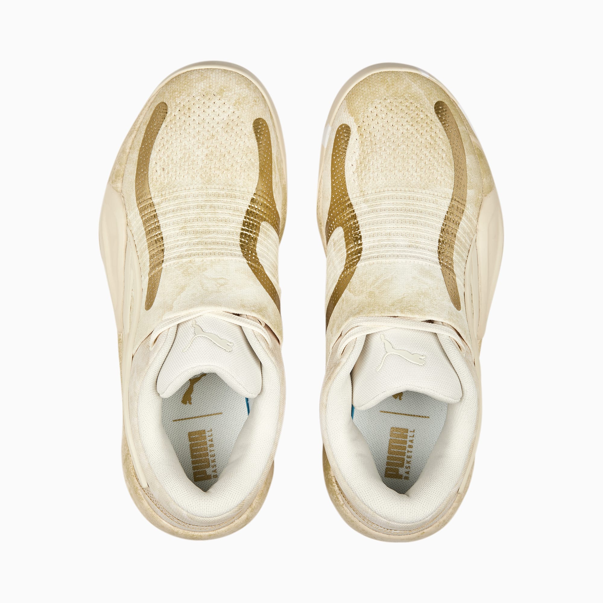 Puma basket brights yoyo gold hot sale