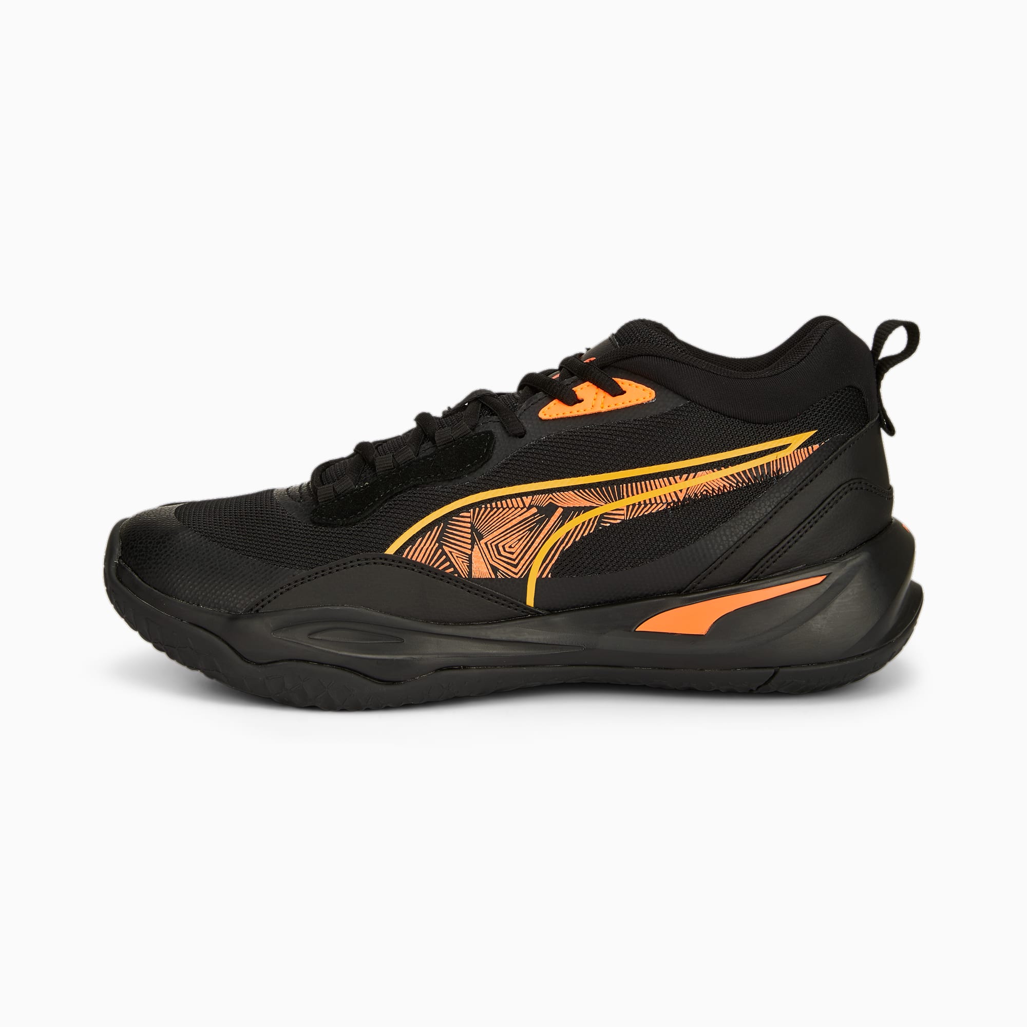 Puma orange sales basketball shoes