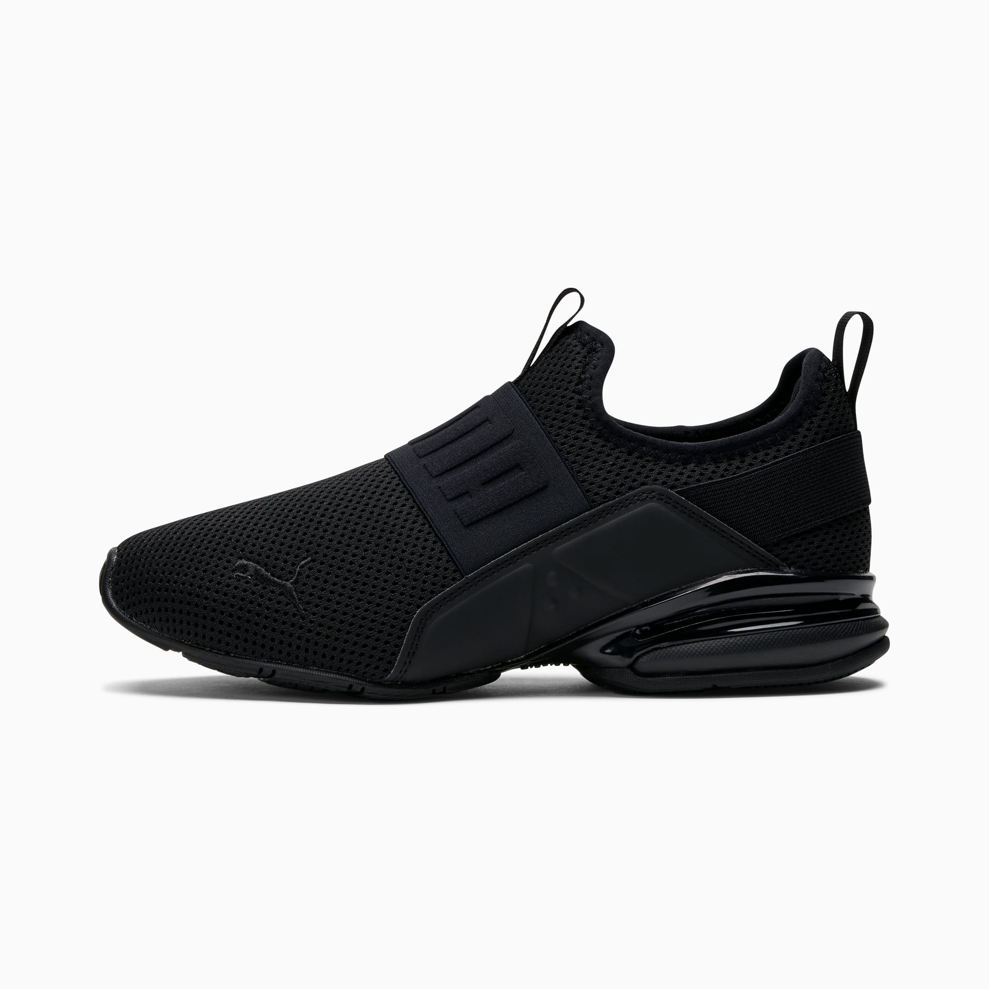 Women's all black puma shoes top