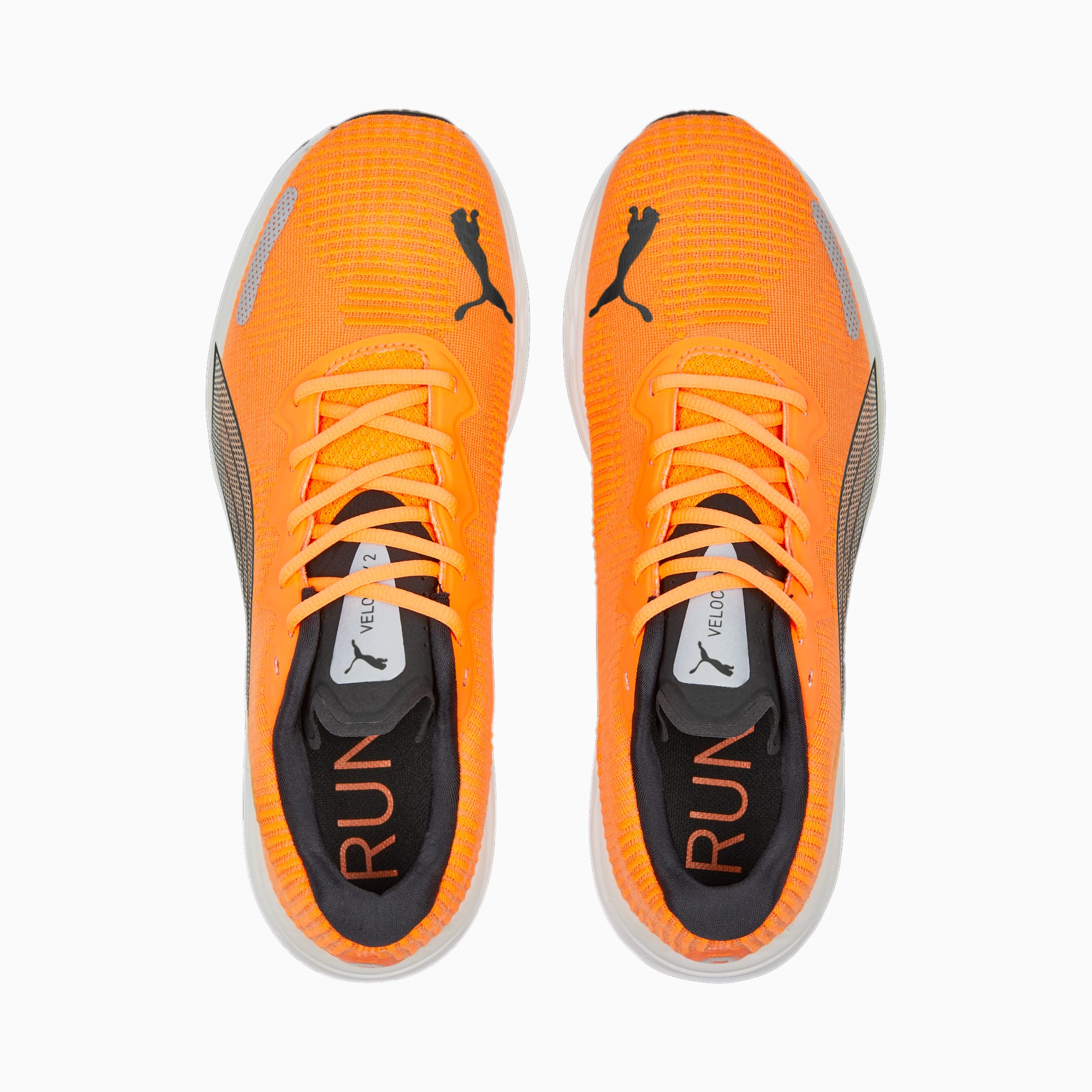 Velocity NITRO 2 Fade Running Shoes Men, Ultra Orange-Fresh Pear, large-SEA