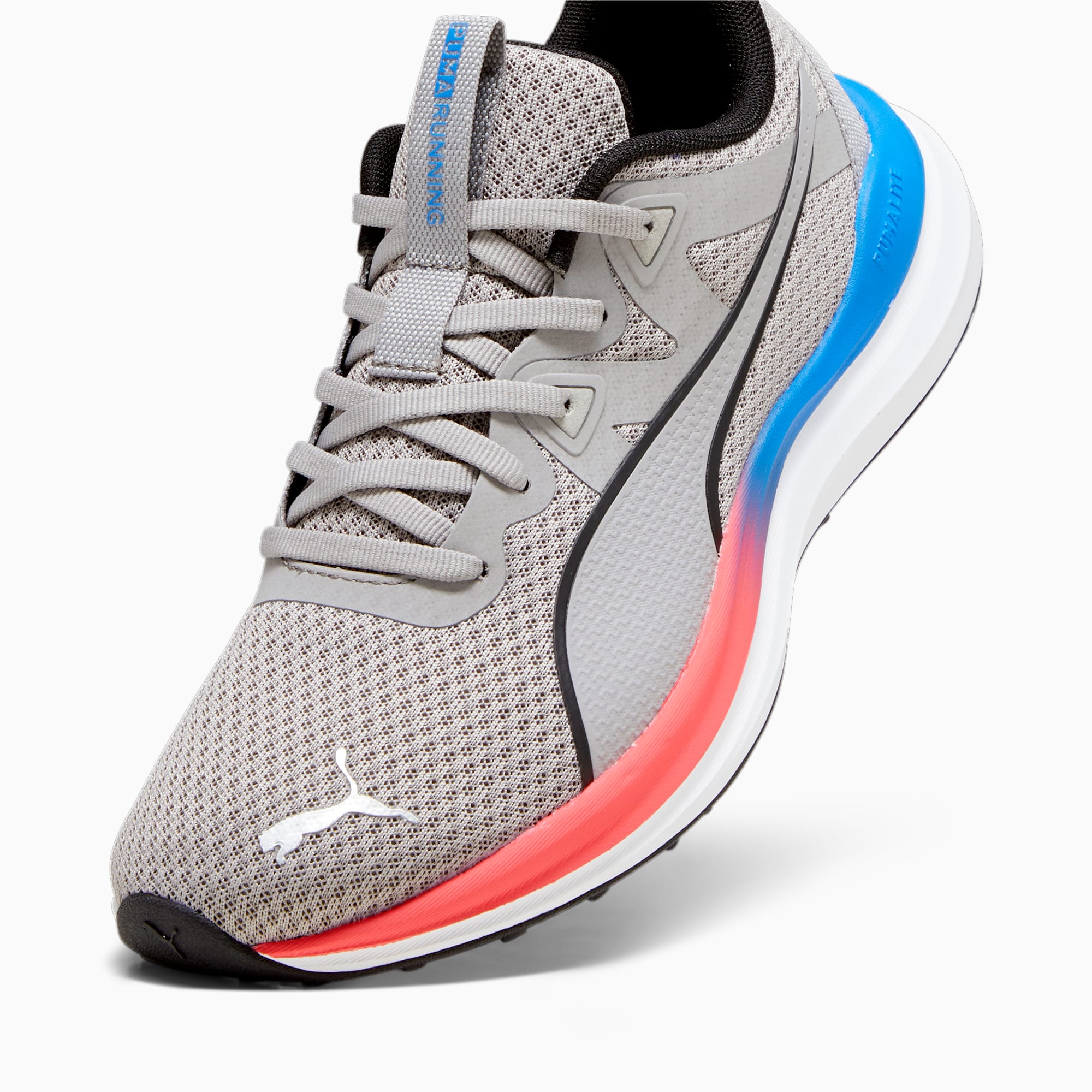 Reflect Lite Running Shoes Concrete Gray Ultra Blue Fire Orchid