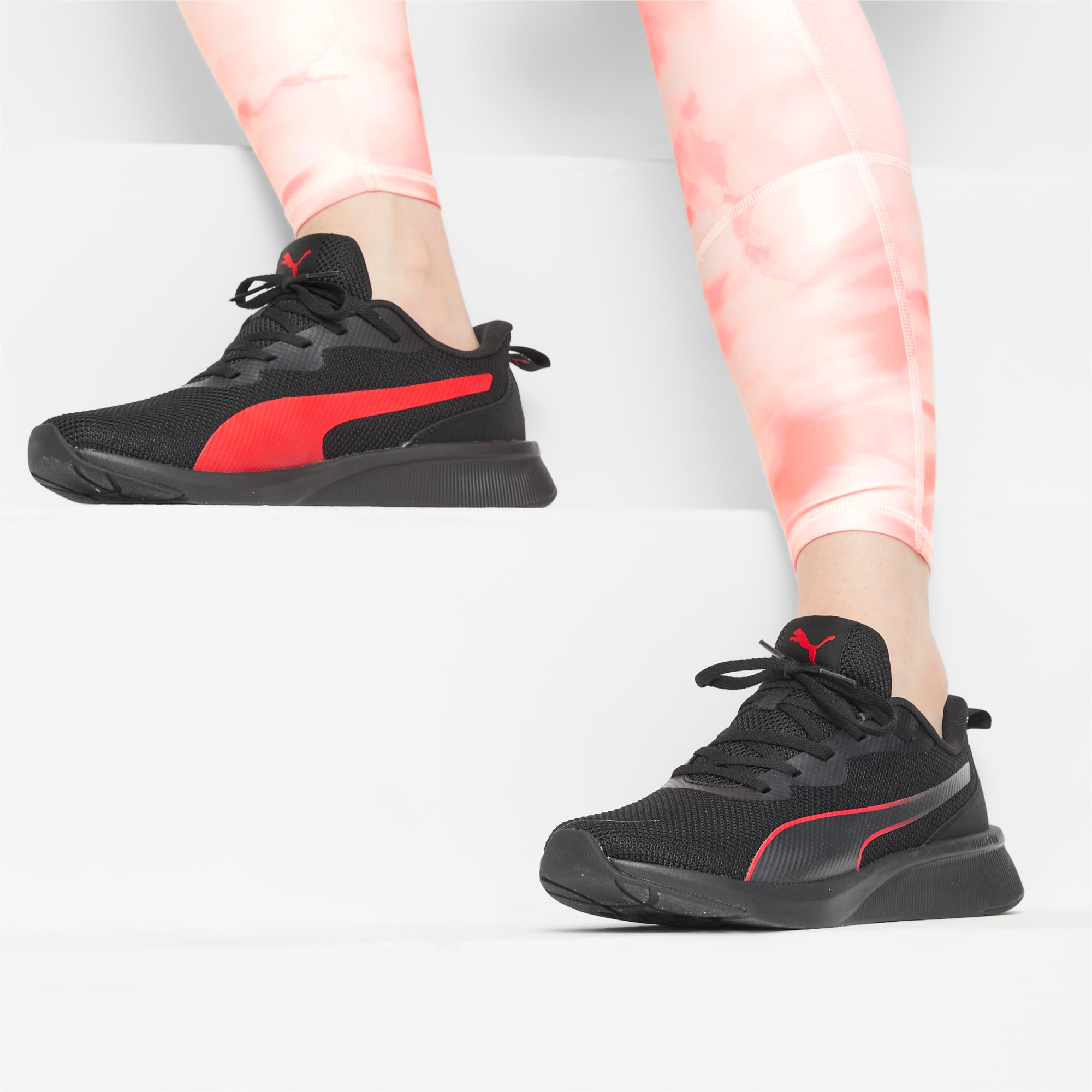 Mesh Flyer Running Shoes | Lite PUMA red |