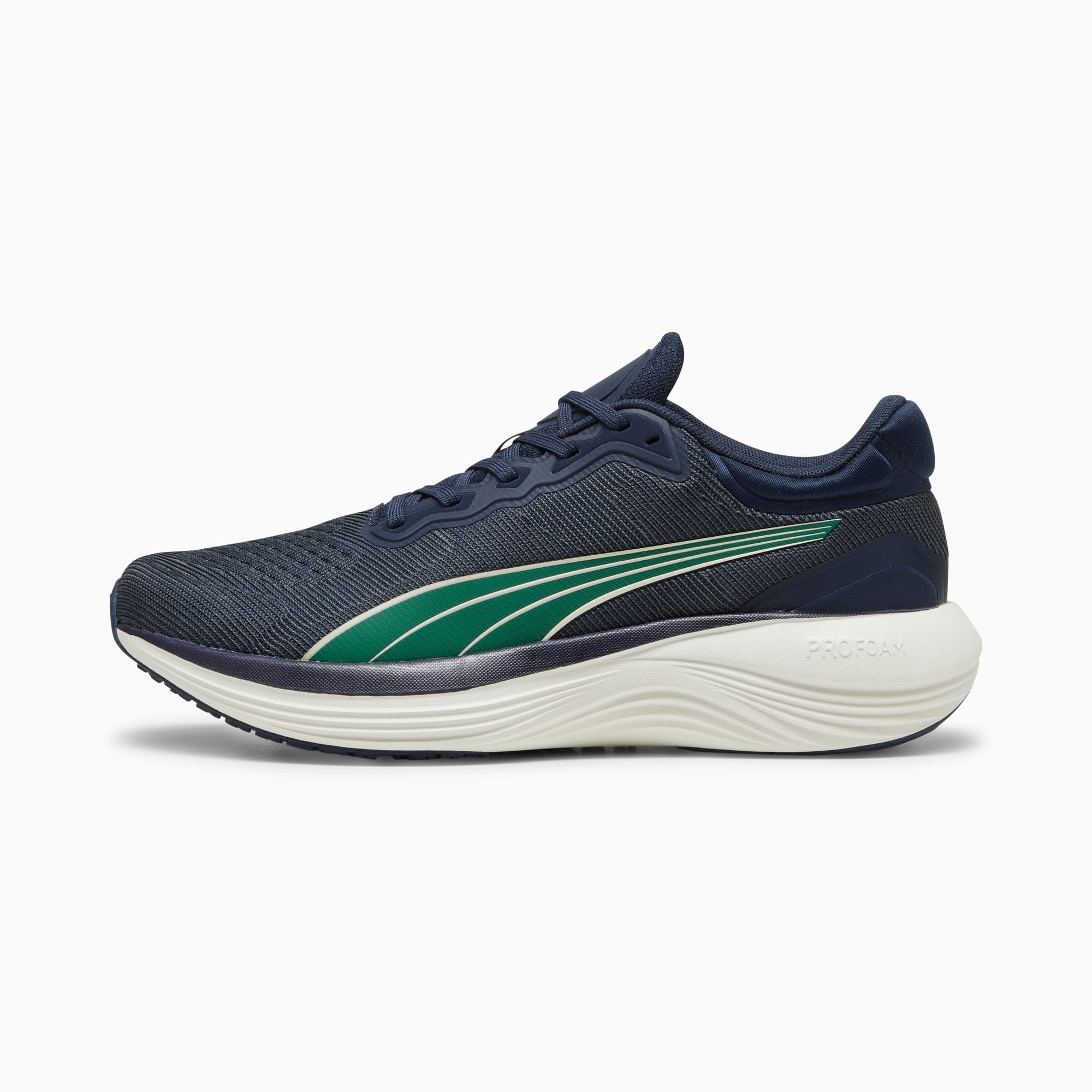 Puma gray top running shoes