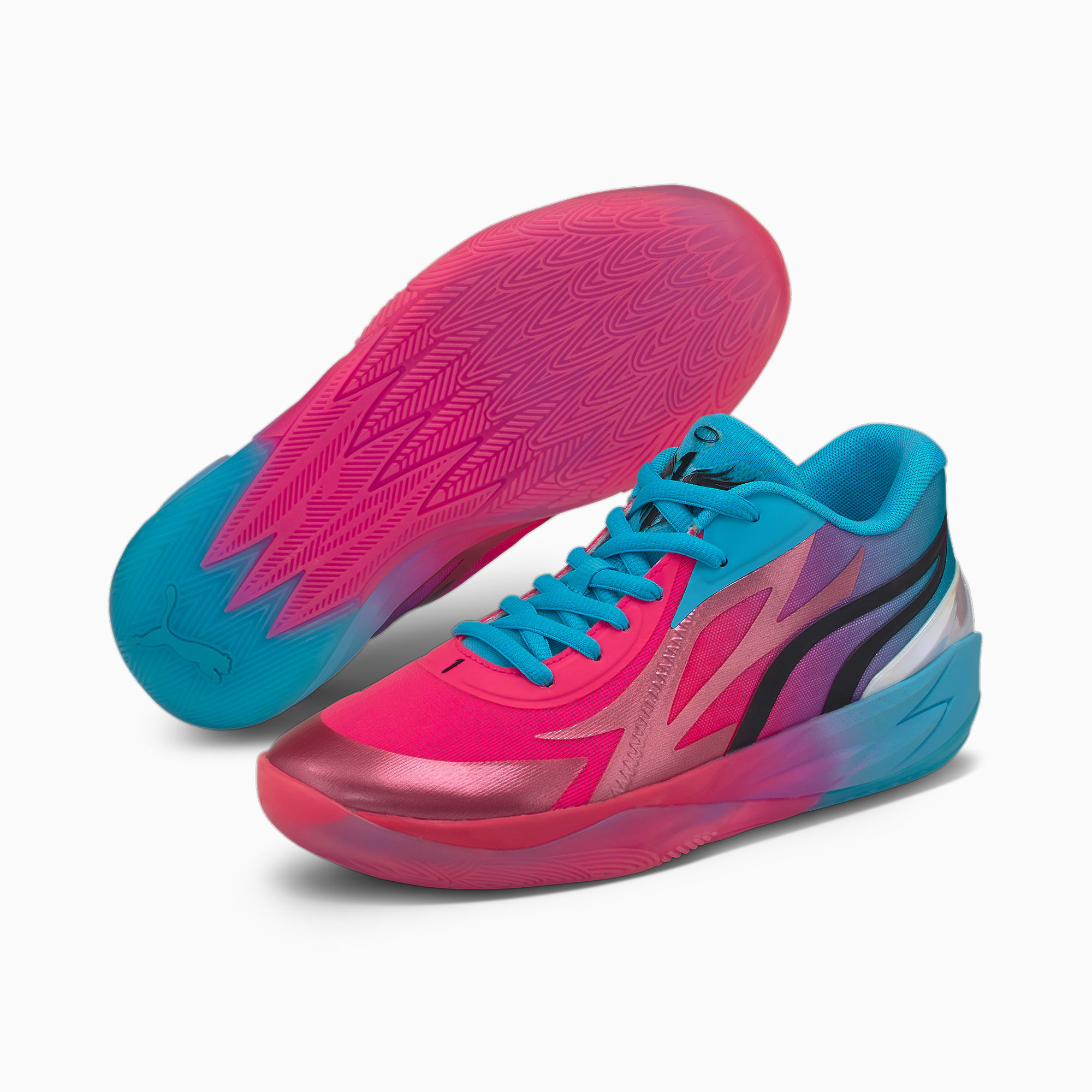 Puma basket brights deals yoyo men pink