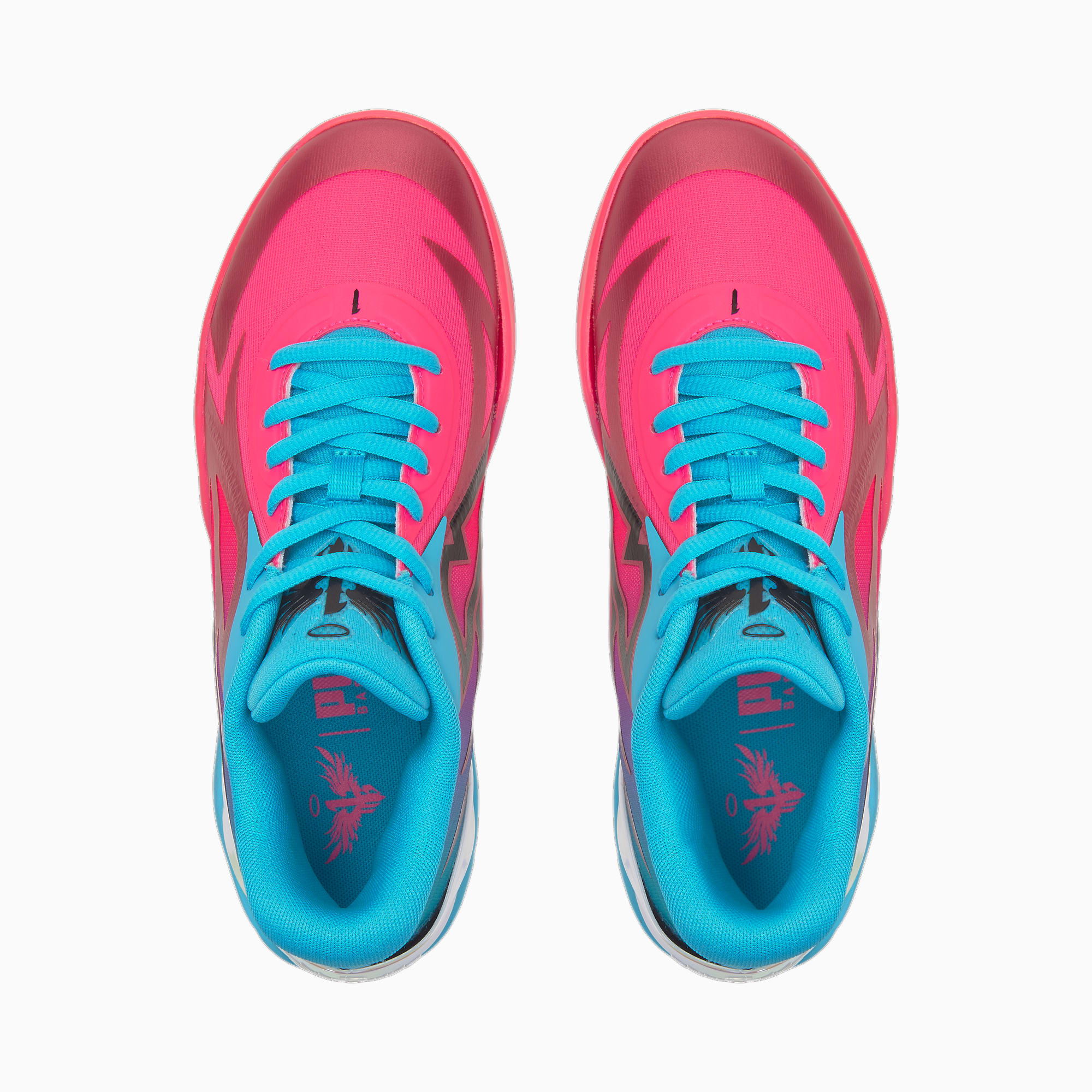 Puma basket brights deals yoyo pink