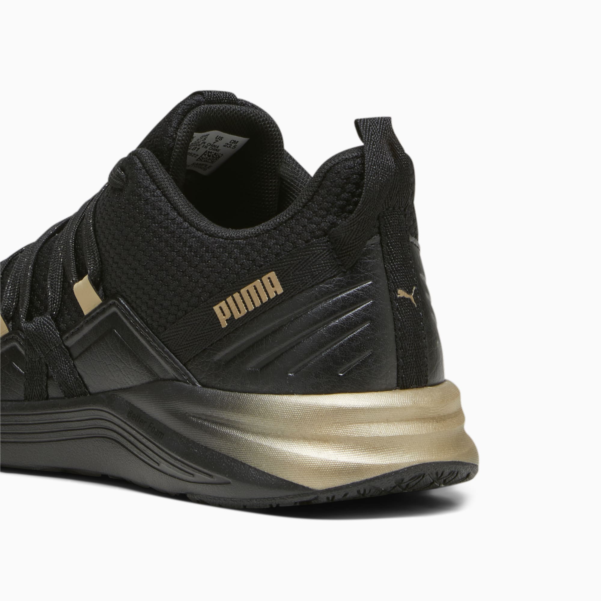 Better Foam Prowl Alt Women s Walking Shoes PUMA Black PUMA Gold PUMA Shoes PUMA