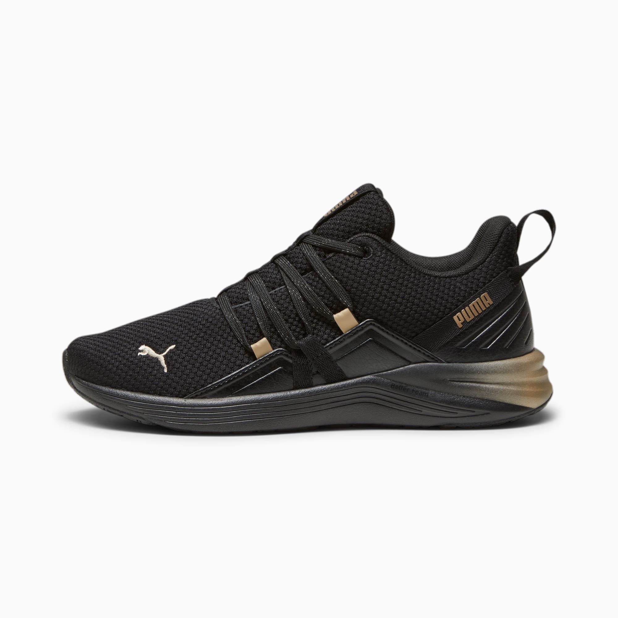 Ladies black puma best sale