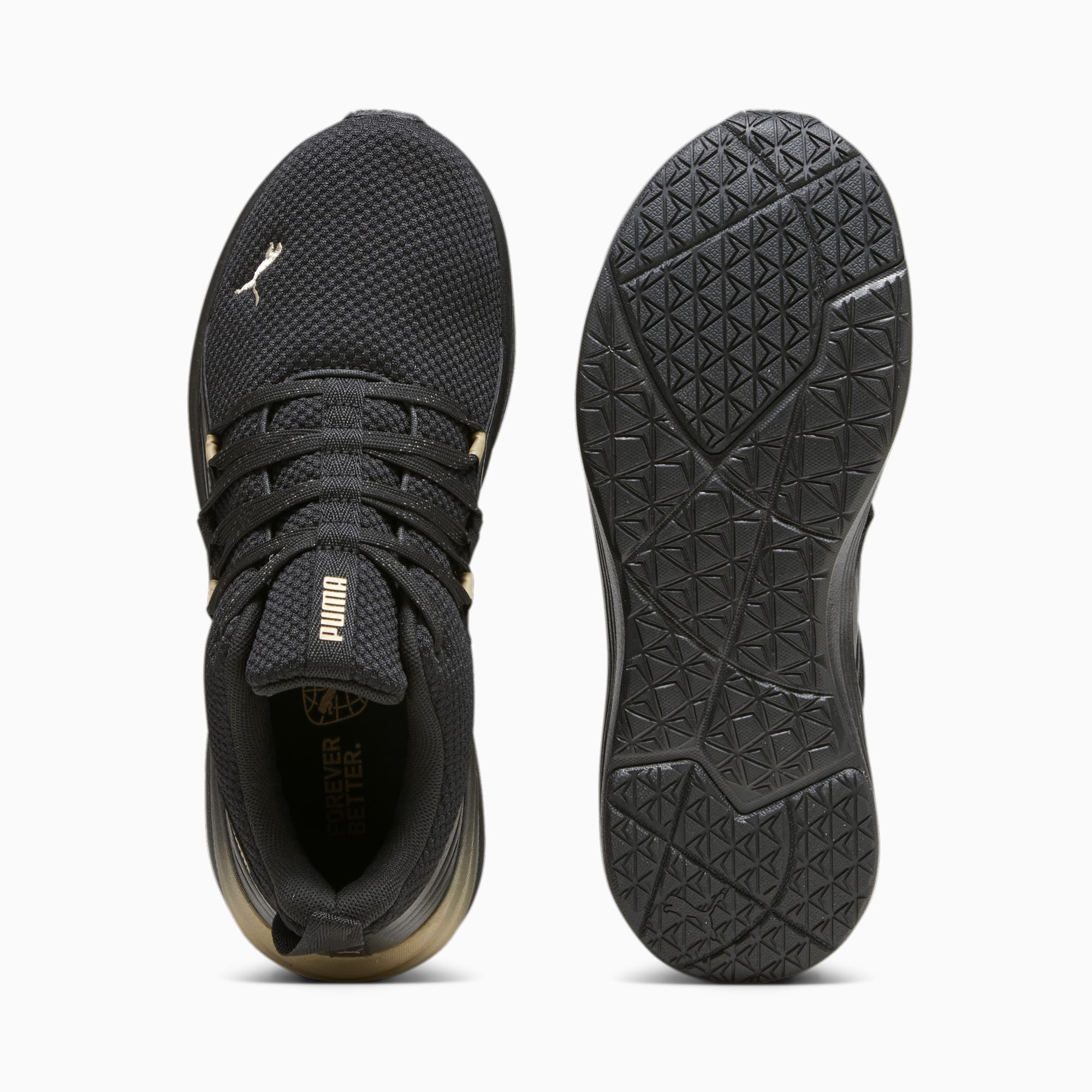 Puma training prowl alt sneakers in black best sale