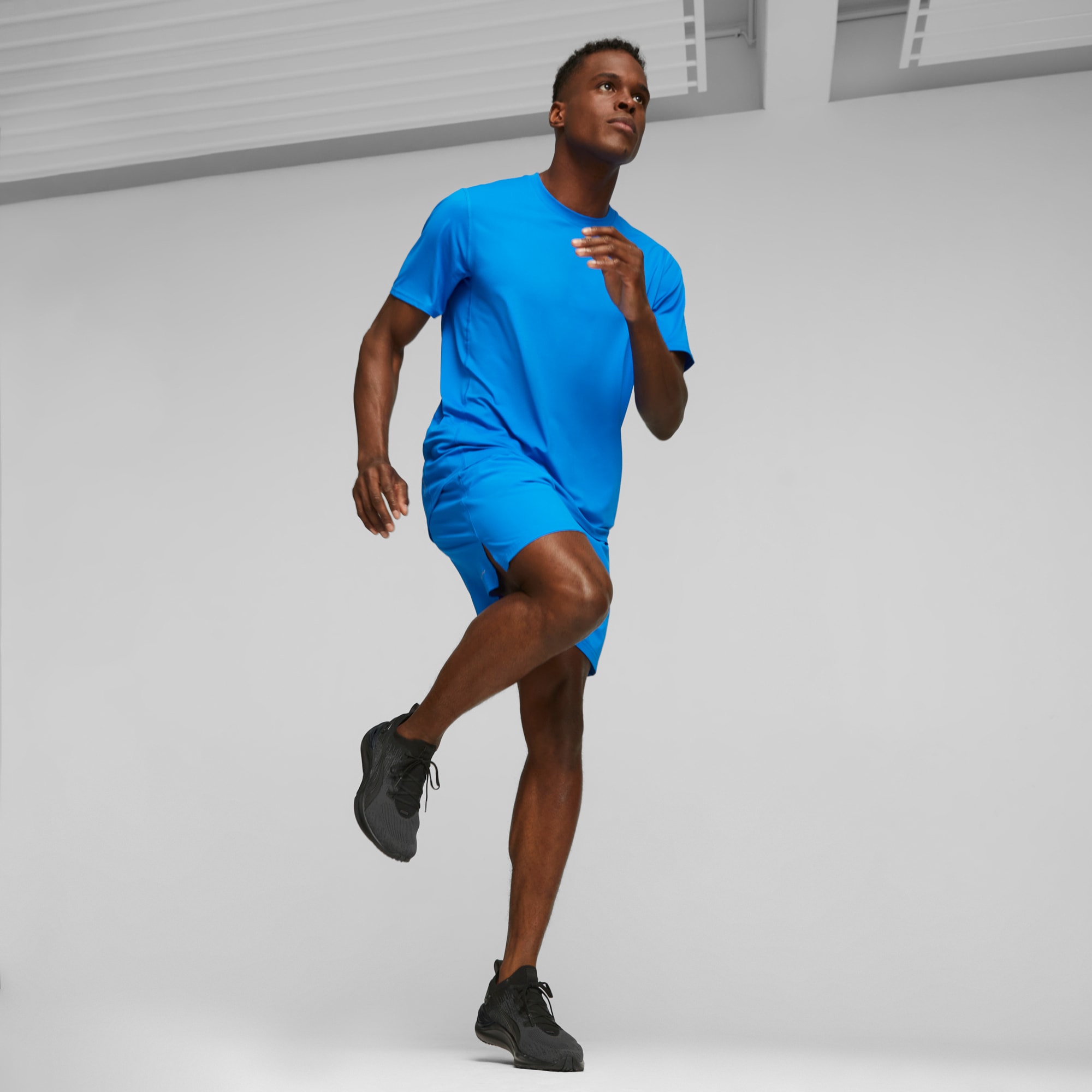 Electrify NITRO 3 Knit Running Shoes PUMA Black Strong Gray