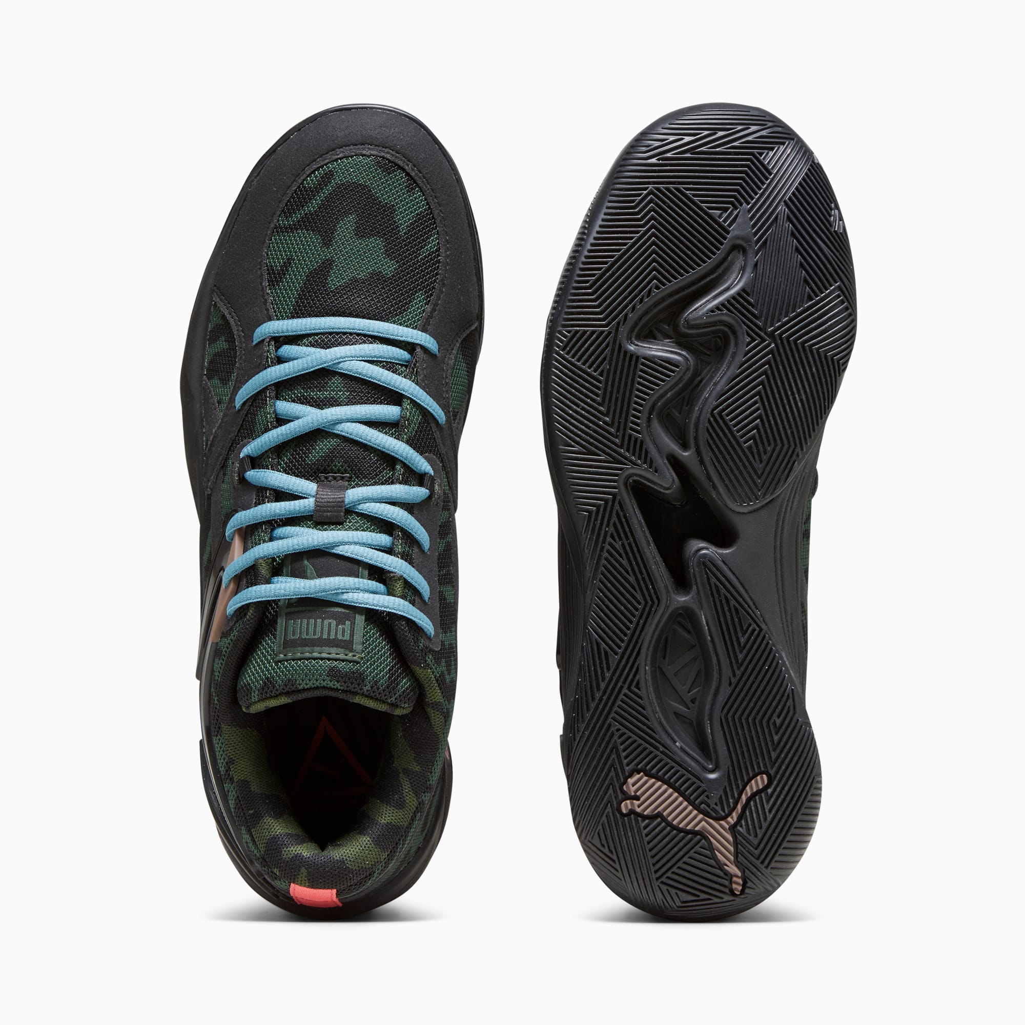 TRC Blaze Court Camo Men's Basketball Shoes | PUMA