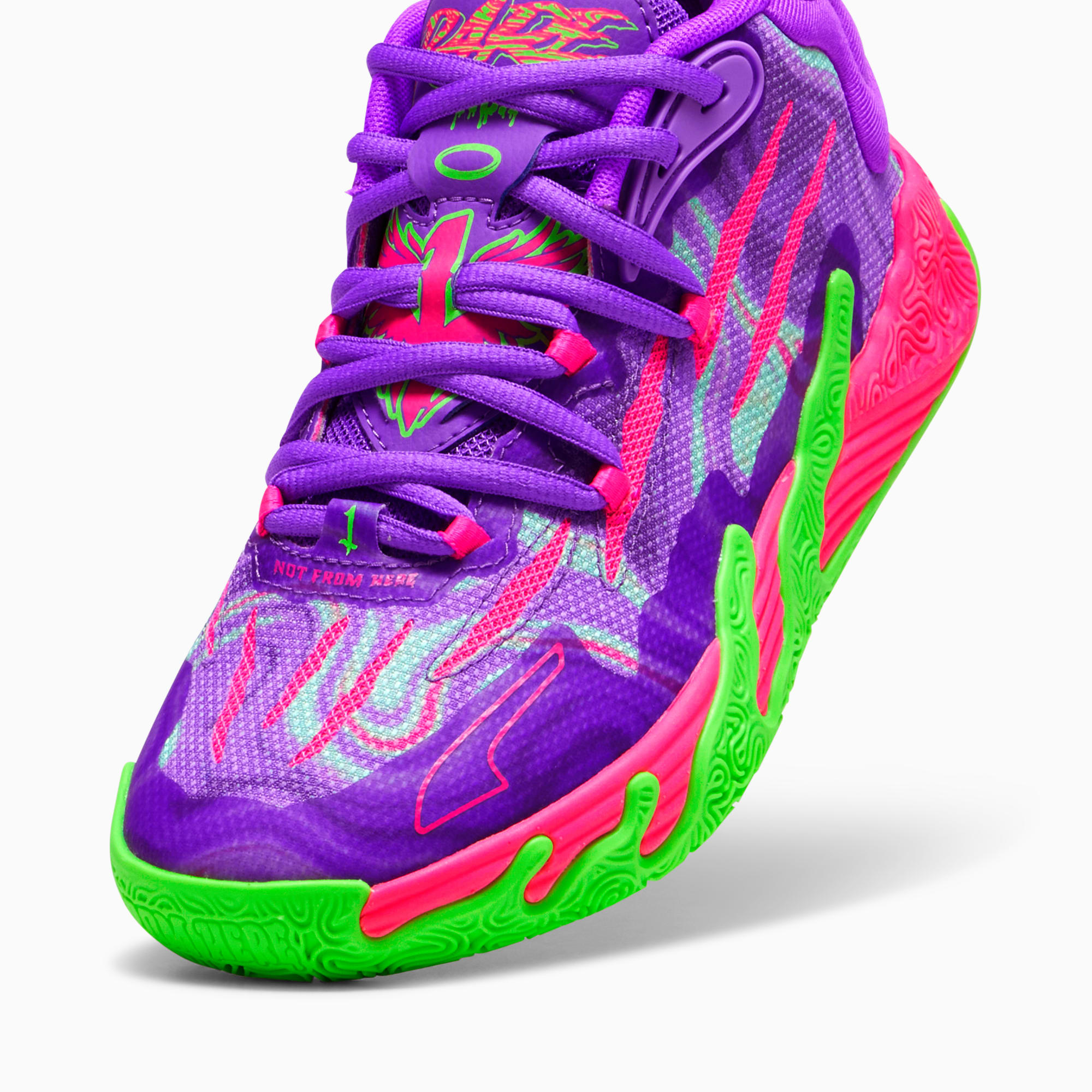 Puma basket brights outlet yoyo women purple