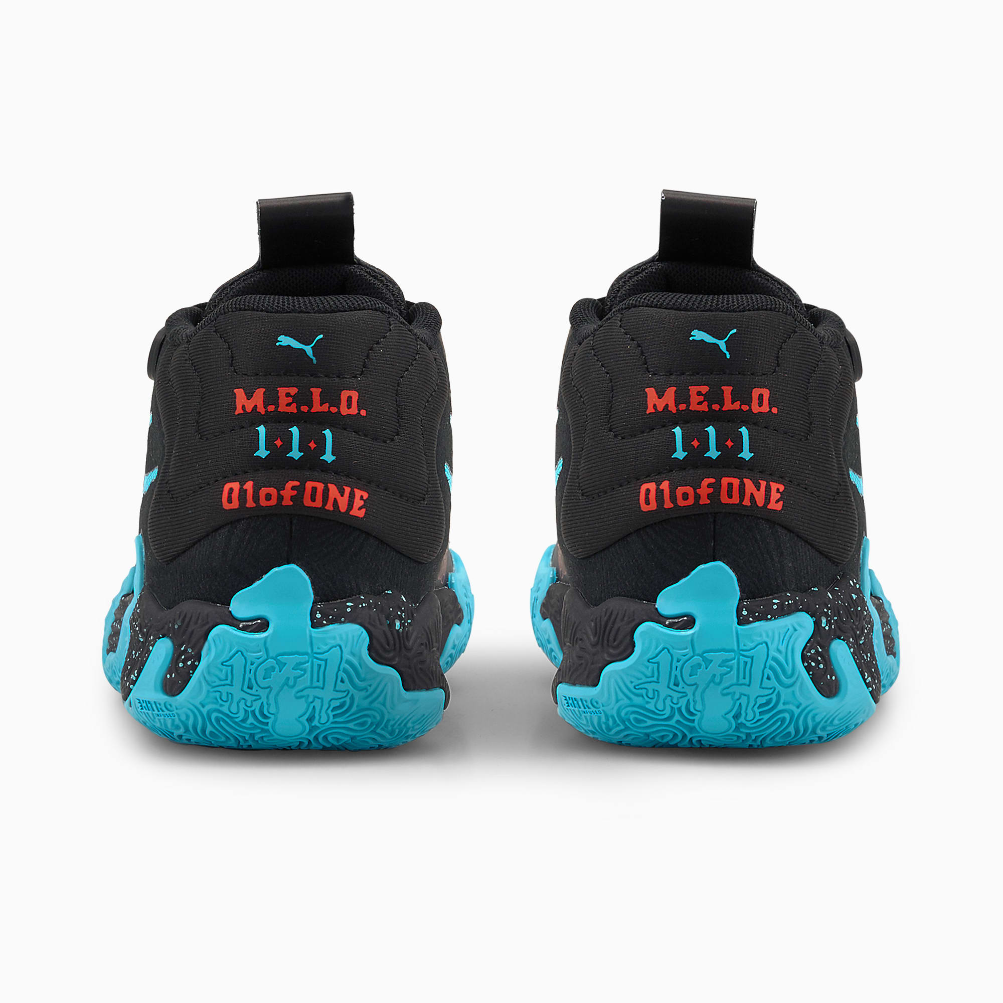 PUMA x MELO MB.03 Blue Hive Basketball Shoes Youth 8 16 years PUMA Basketball PUMA