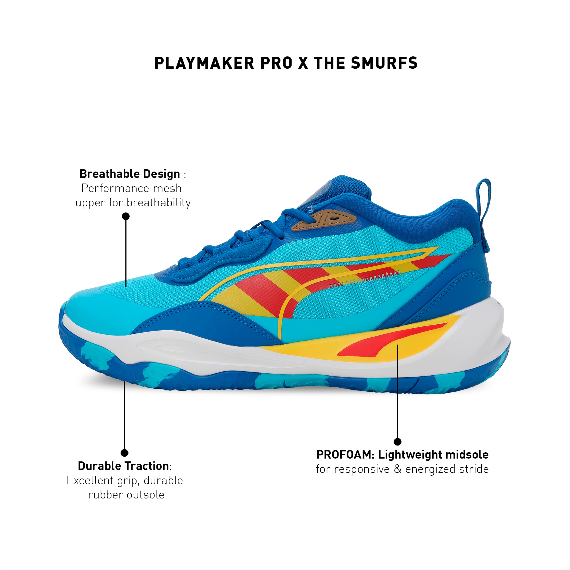 Puma hot sale smiley basketball