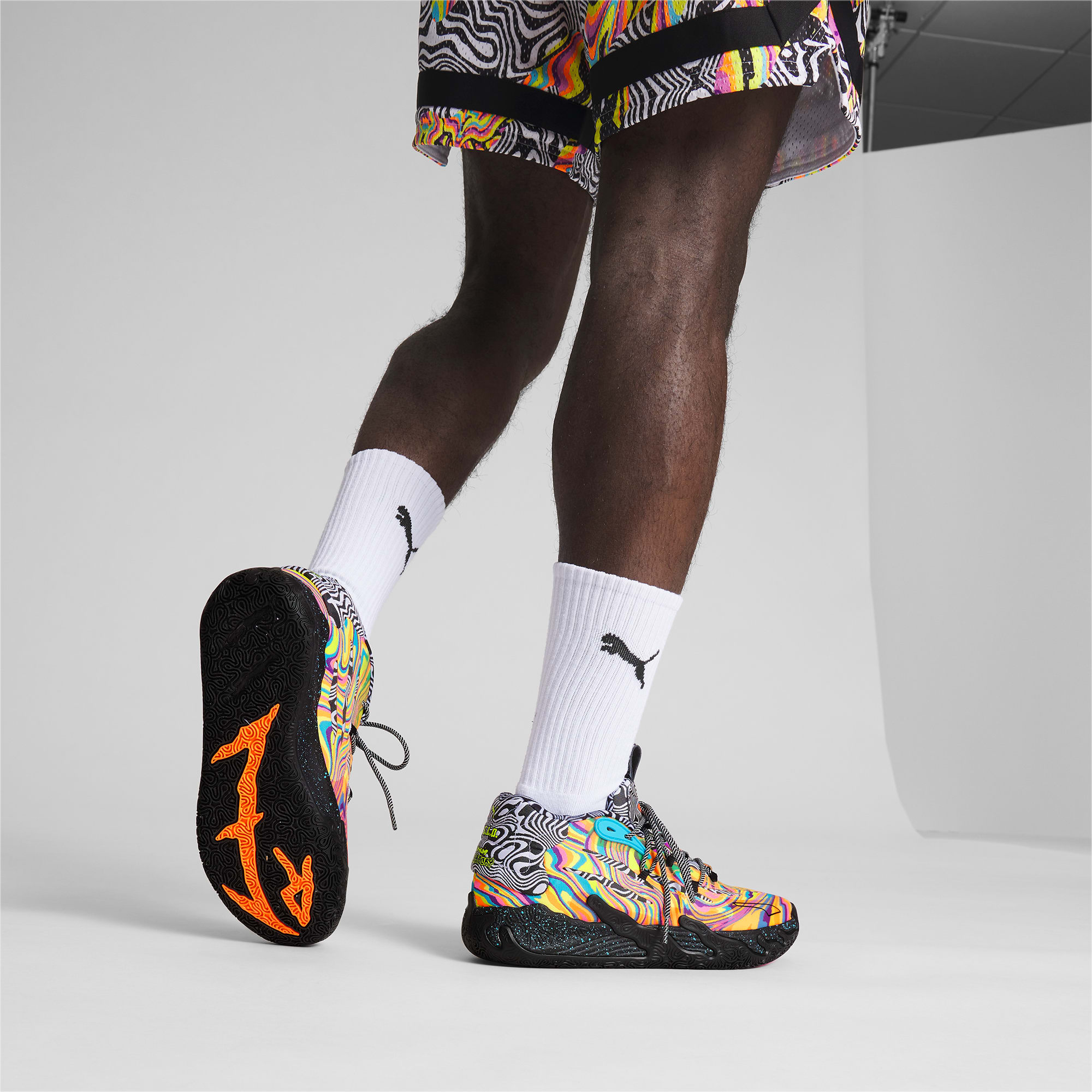 MELO x DEXTER'S LAB MB.03 Men's Basketball Shoes | PUMA