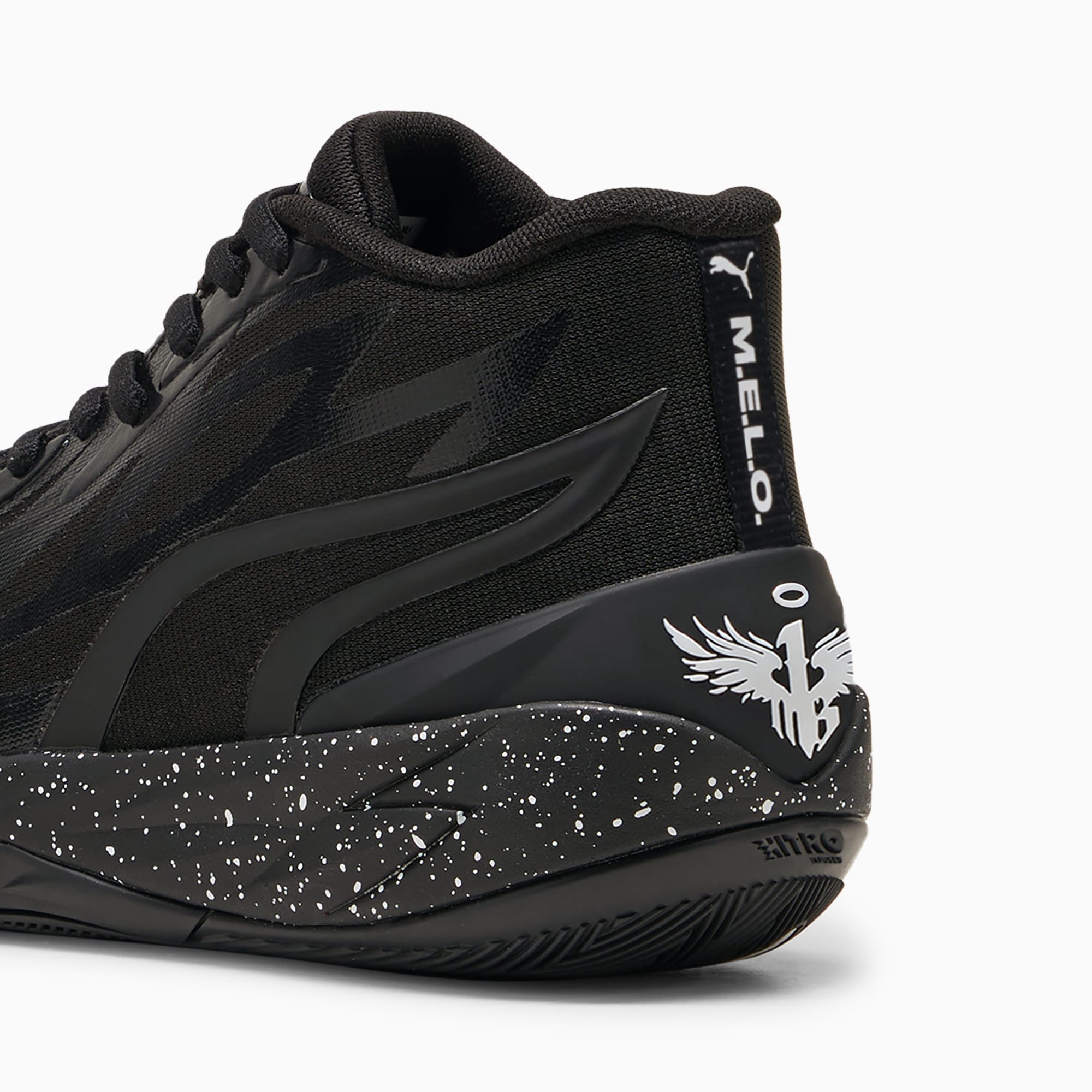 All black pumas new basketball shoes deals