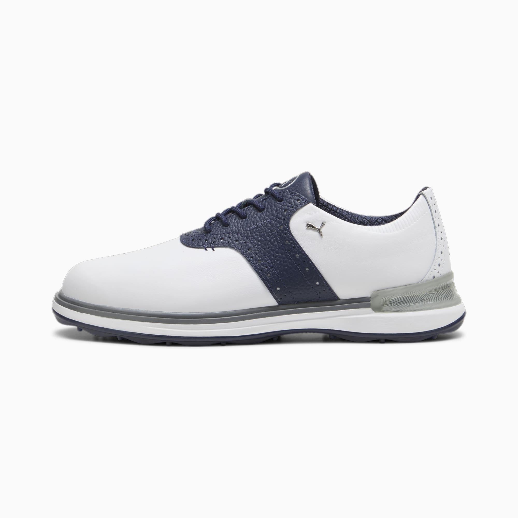 PUMA Avant Men s Golf Shoes PUMA White Deep Navy Speed Blue