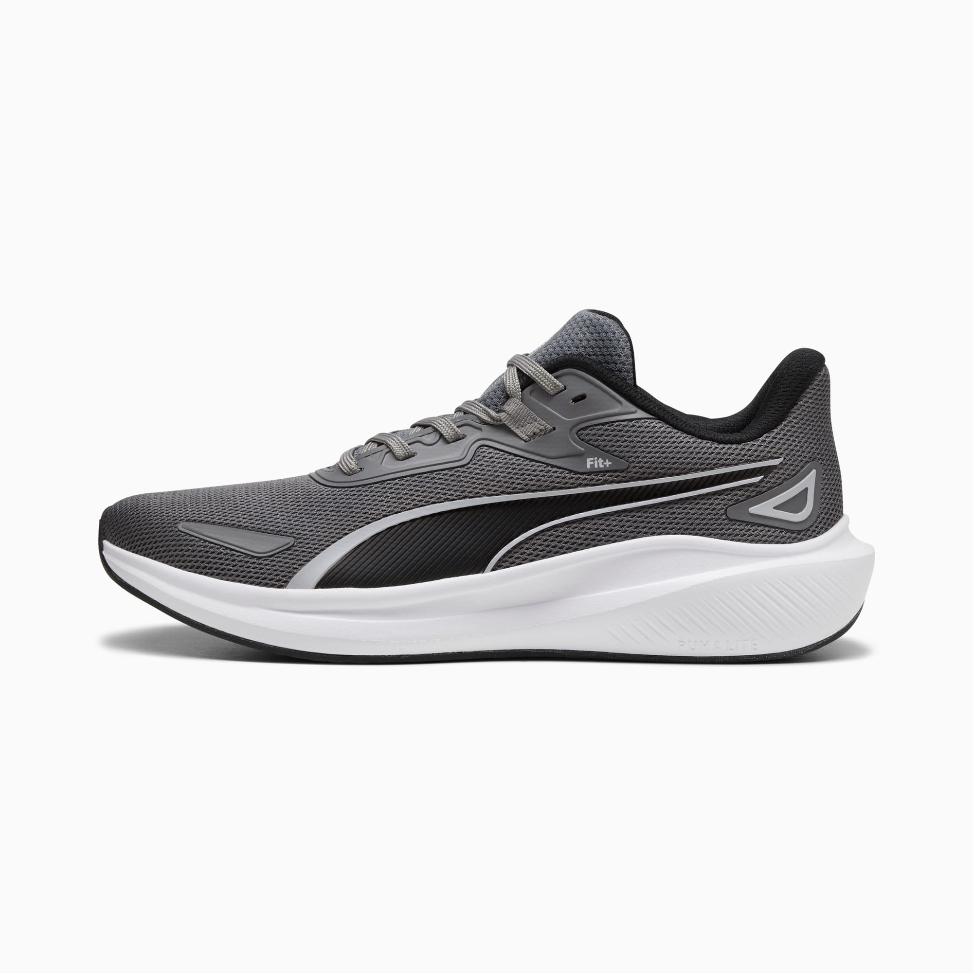 Puma gray running shoes sale