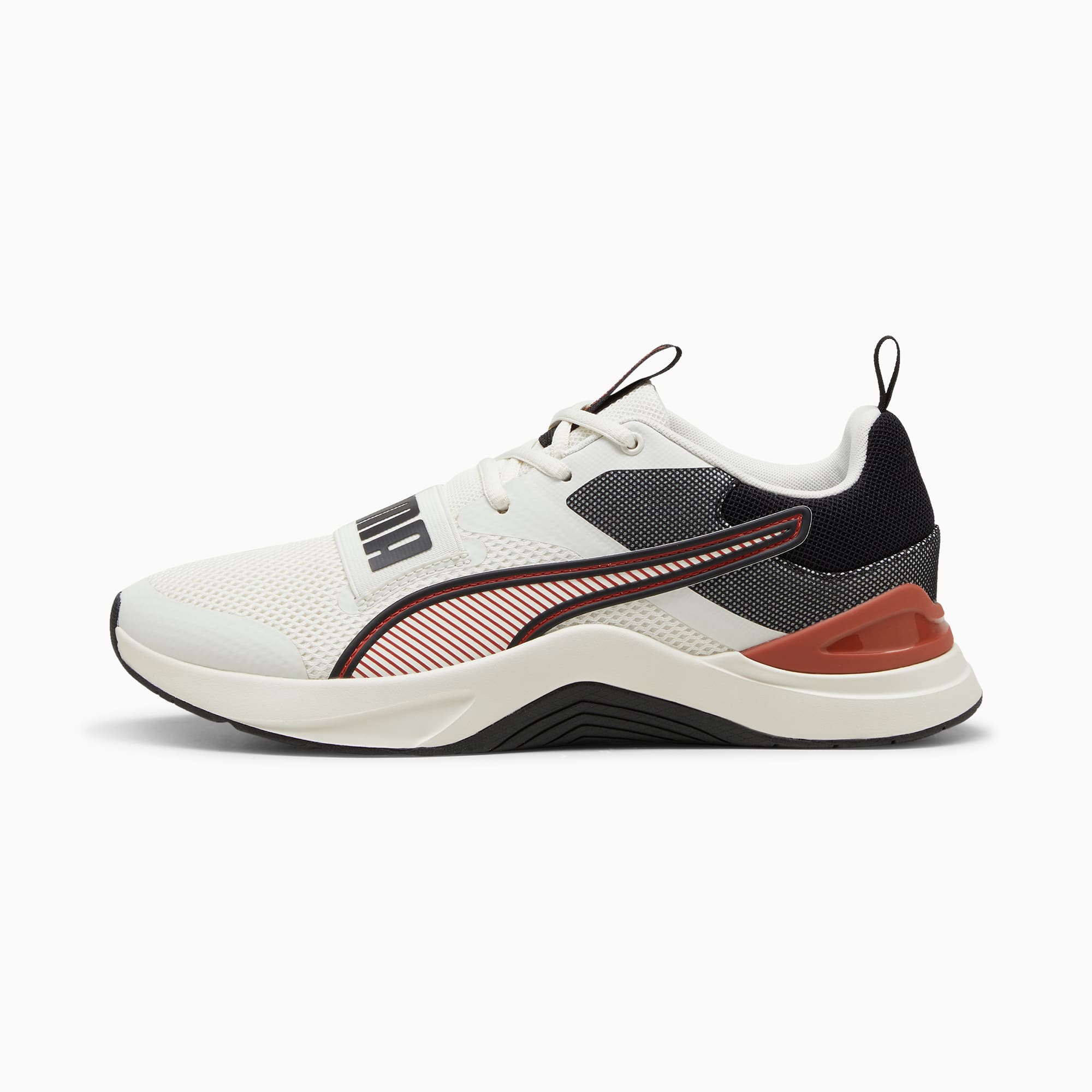 Gray and red puma shoes outlet