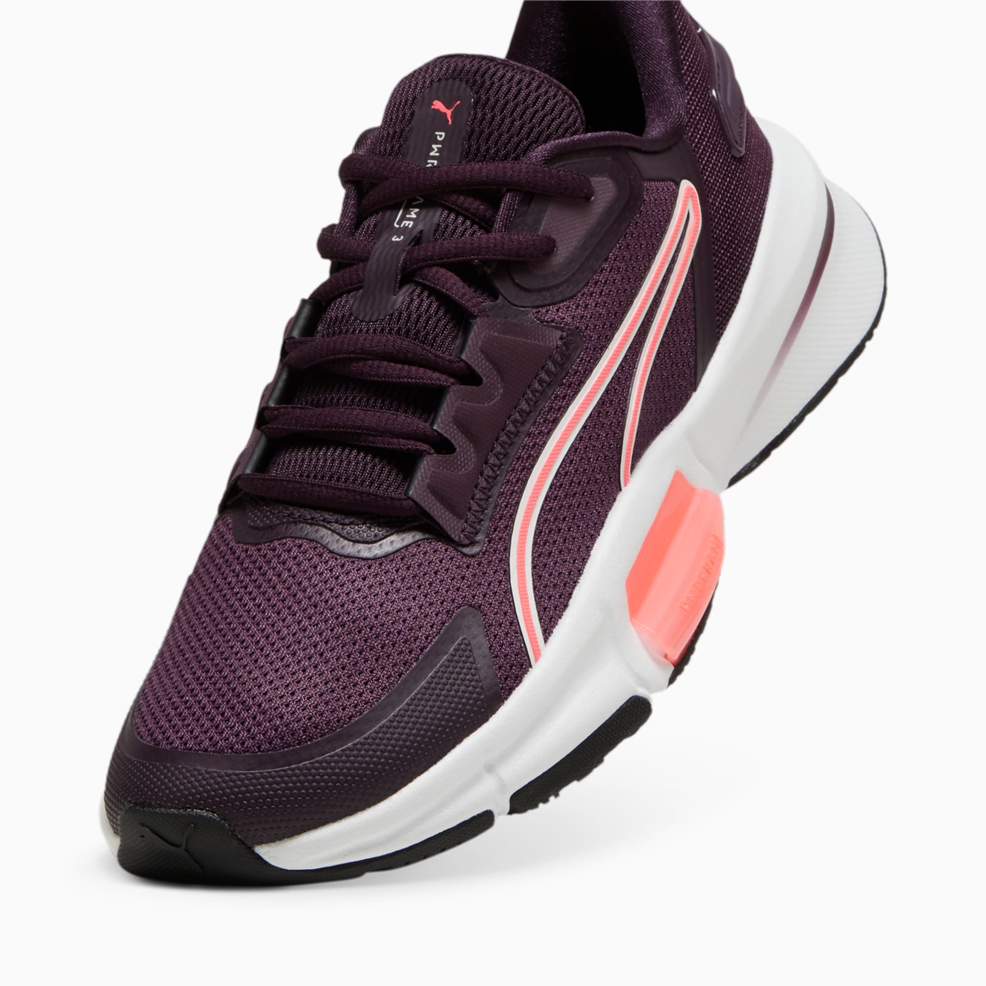 PWRFrame TR 3 Training Shoes Women Midnight Plum Vapor Gray Sunset Glow PUMA Shop All Puma PUMA