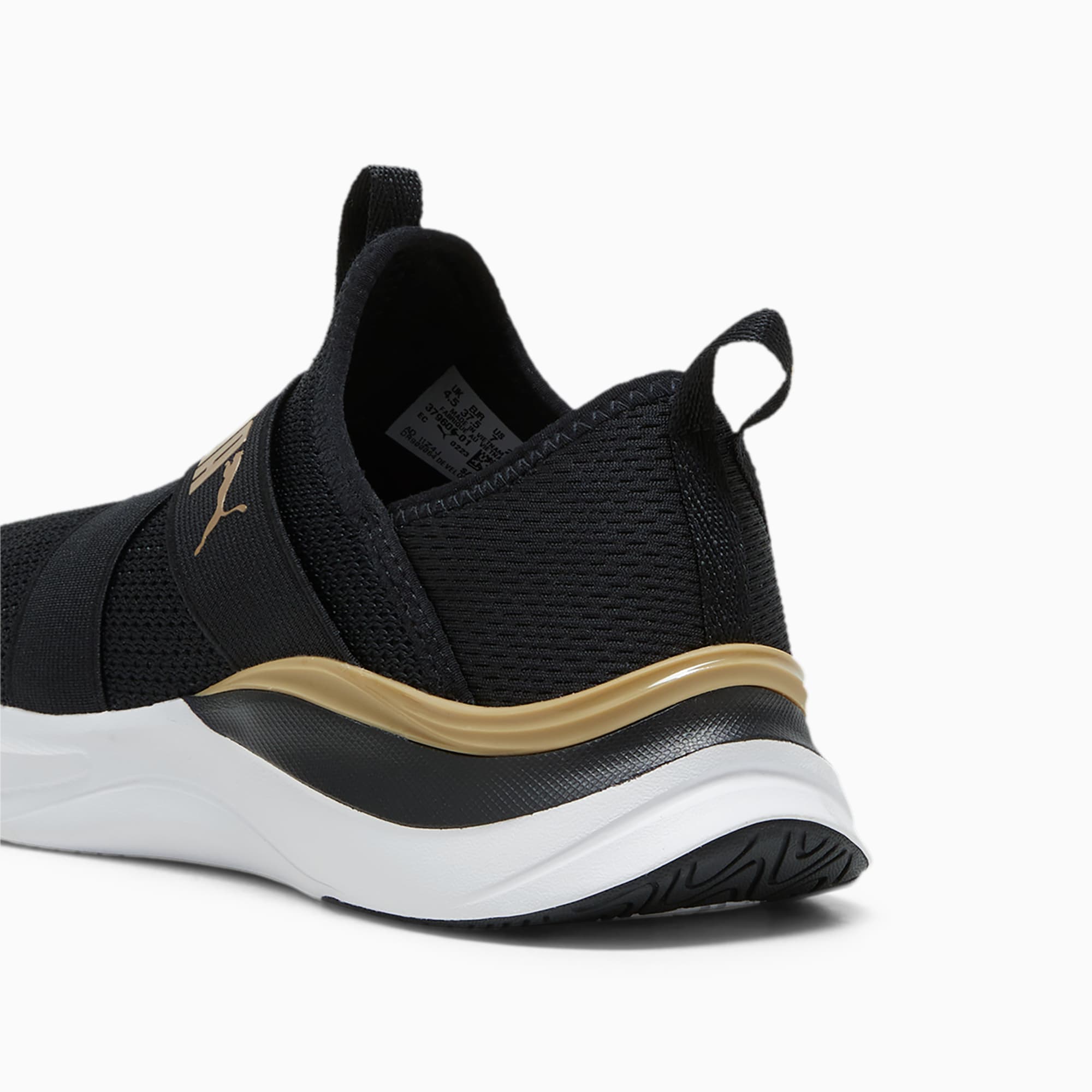 SOFTRIDE Harmony Slip On Women s Running Shoe PUMA Black PUMA White PUMA Shop All Puma PUMA
