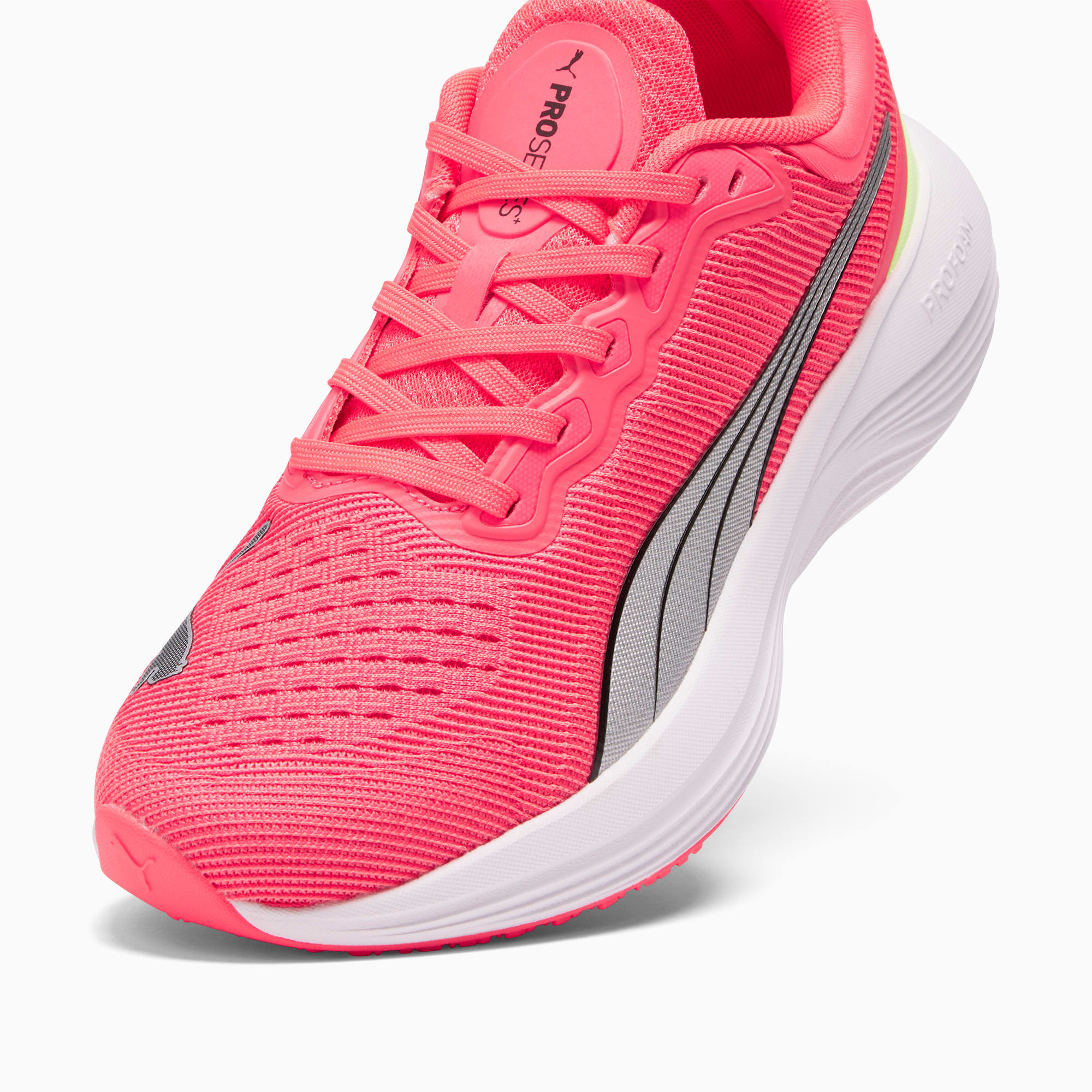 Magenta puma shoes top