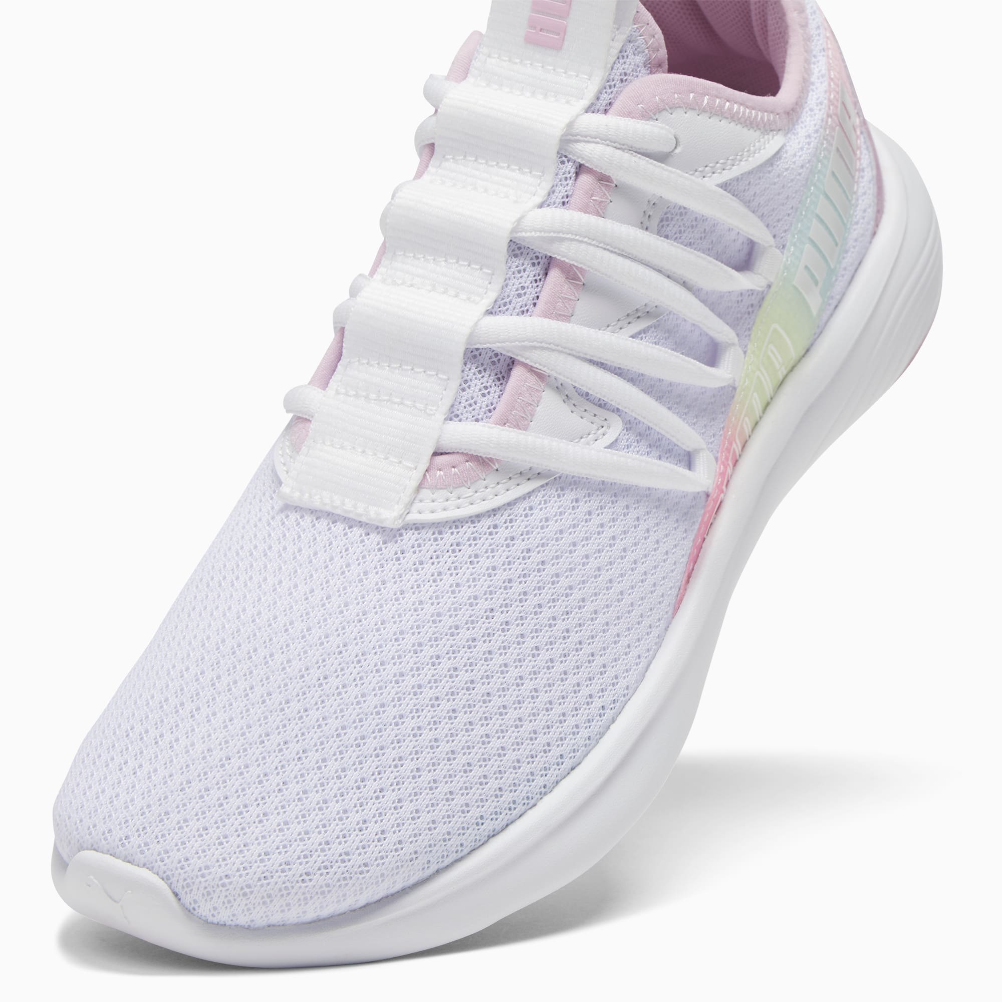 White pumas with black stripe hotsell