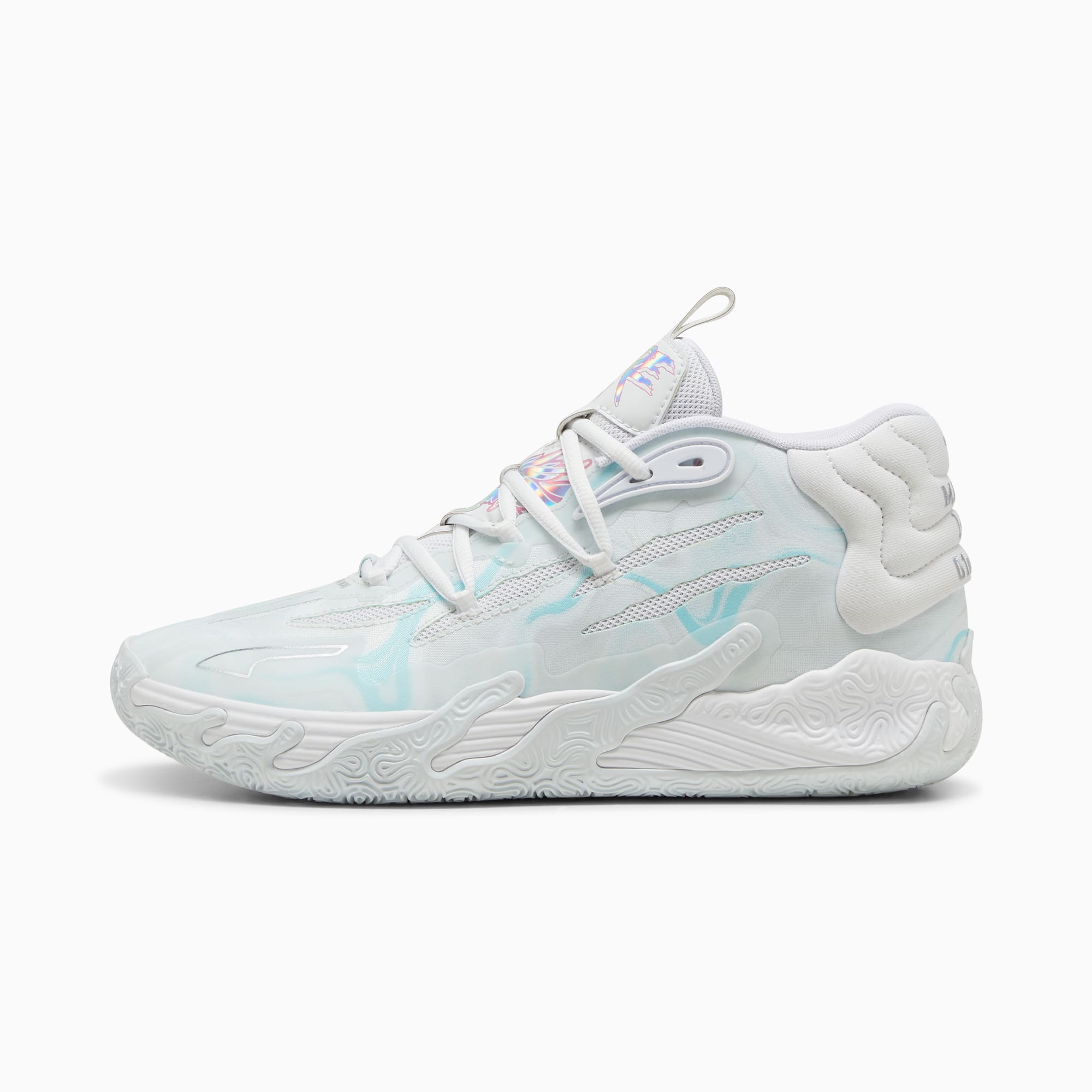 MB.03 Iridescent Basketball Shoes PUMA White Dewdrop PUMA Shop All Puma PUMA