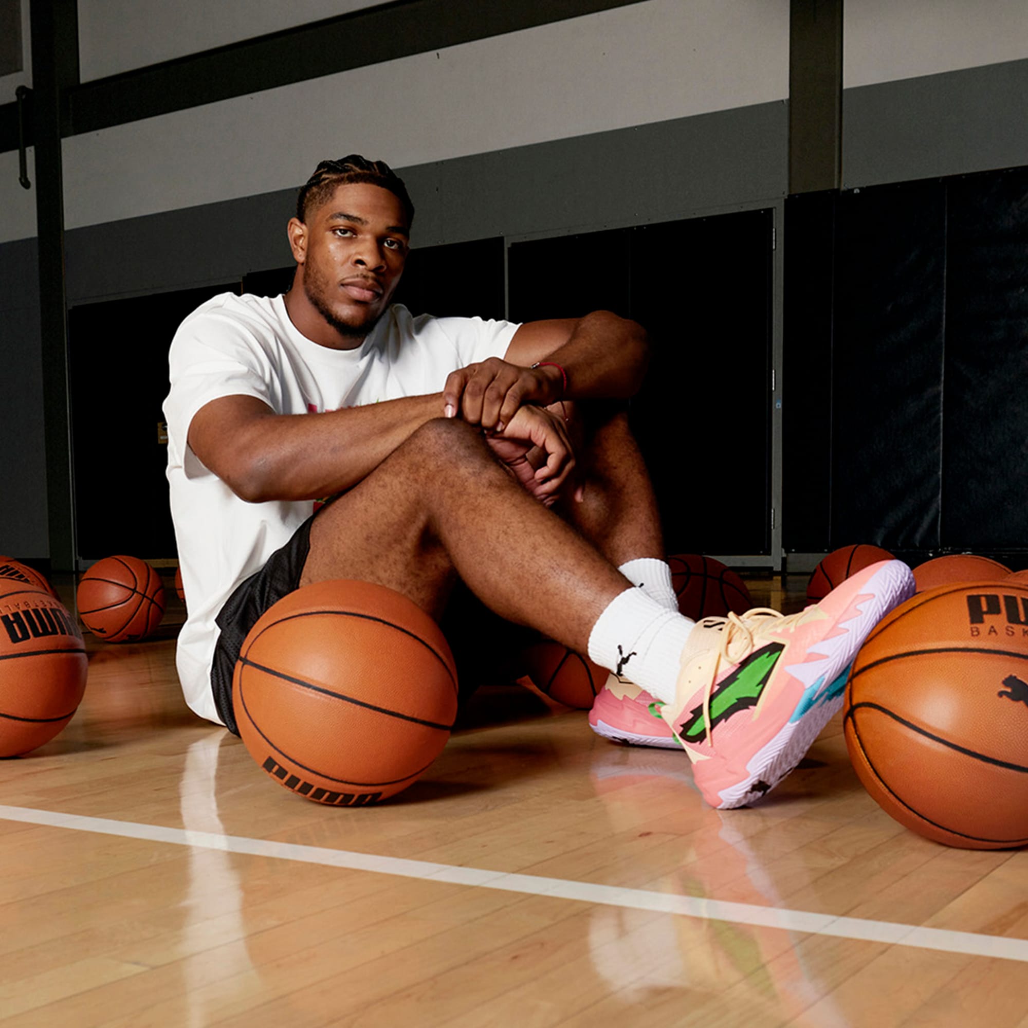 Tenis de baloncesto para hombre Scoot Zeros Georgia Peach PUMA
