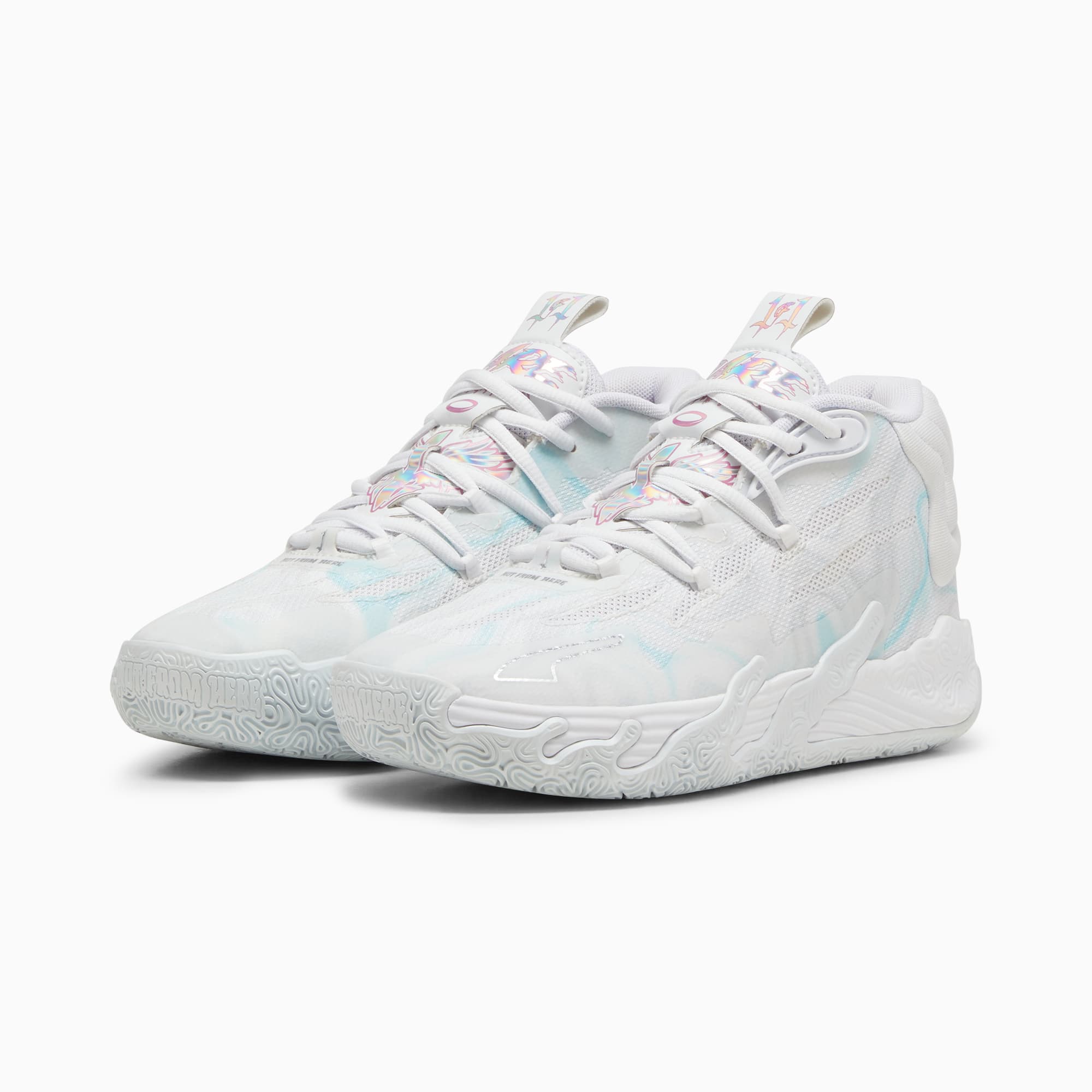 PUMA x LAMELO BALL MB.03 Iridescent Big Kids' Basketball Shoes