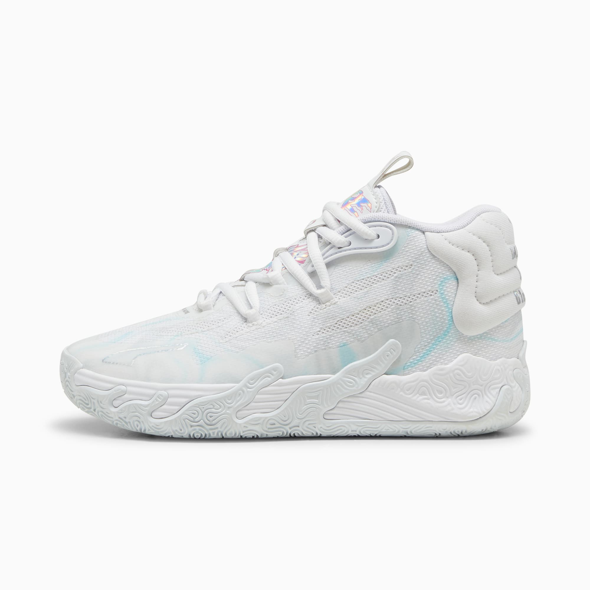 Youth basketball shoes white sales