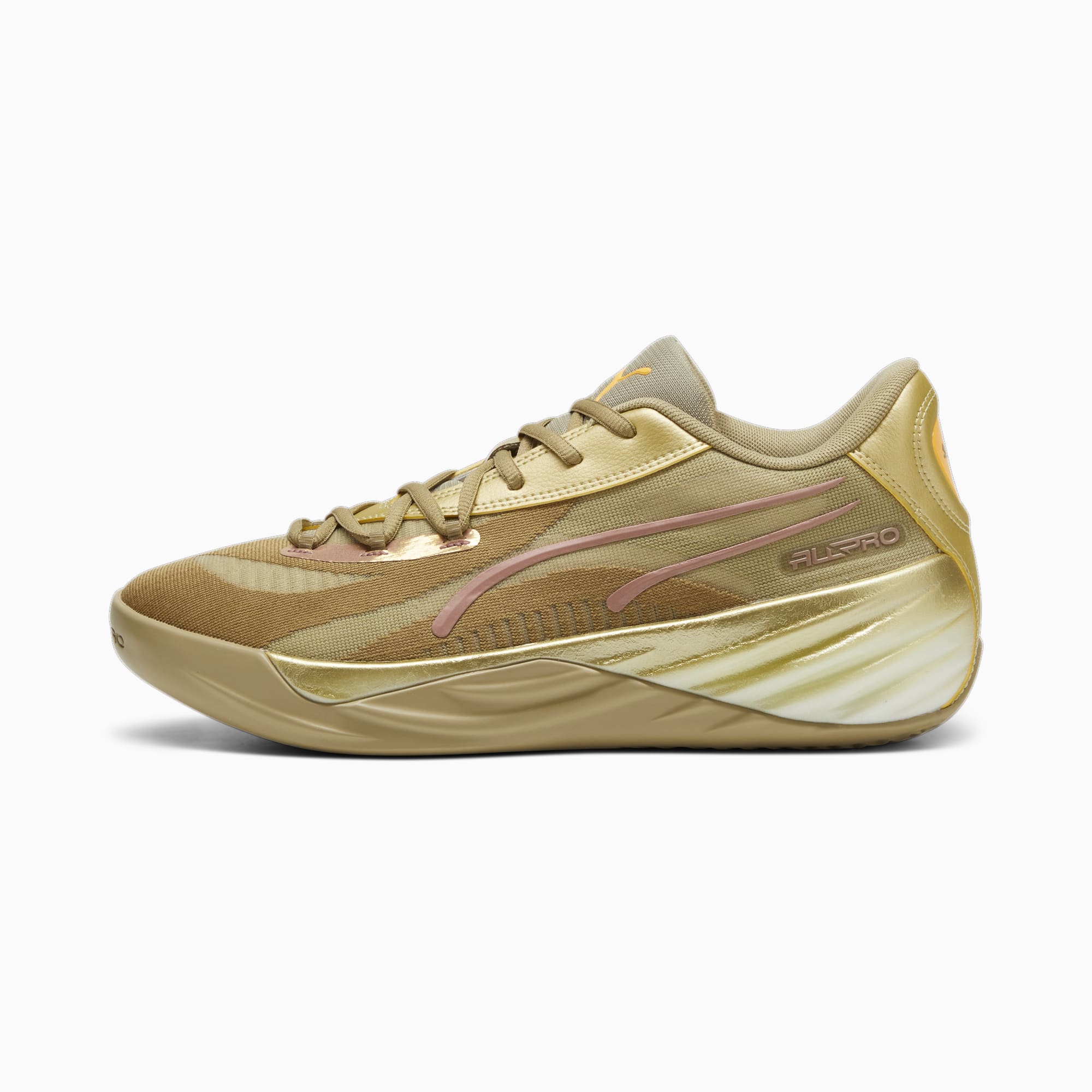All Pro NITRO CNY Basketball Shoes Rose Gold Orange Alert PUMA All Pro Basketball PUMA