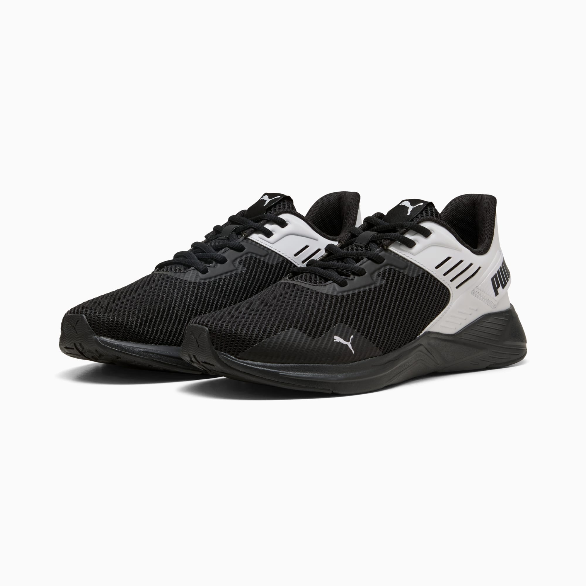 Disperse XT2 Sport Shoes, PUMA Black-Silver Mist, large