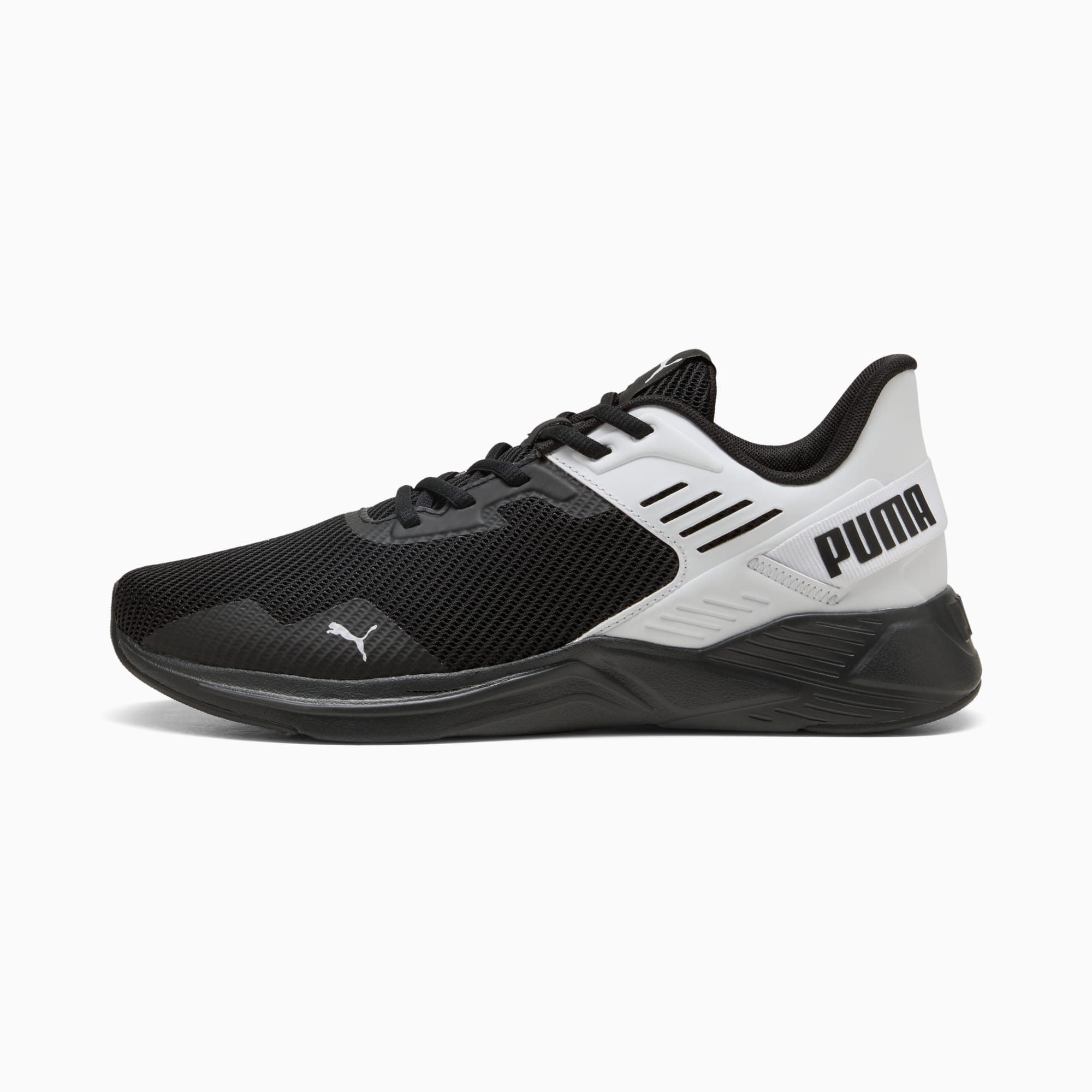 Disperse XT2 Sport Shoes, PUMA Black-Silver Mist, large