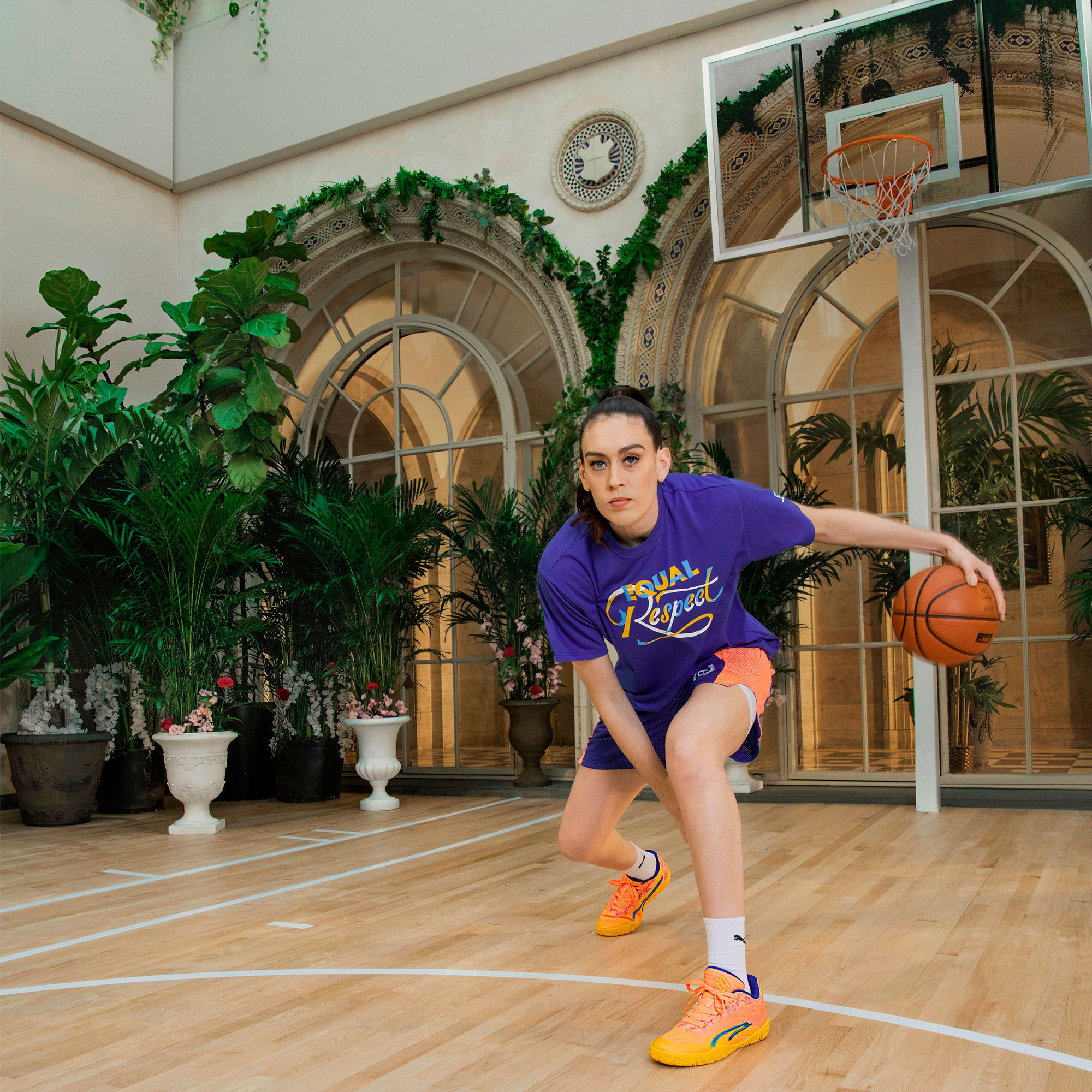 Zapatillas de baloncesto Stewie 3 Dawn in 'Cuse, Yellow Sizzle-Fluro Peach Pes-Cobalt Glaze-Luminous Blue, large