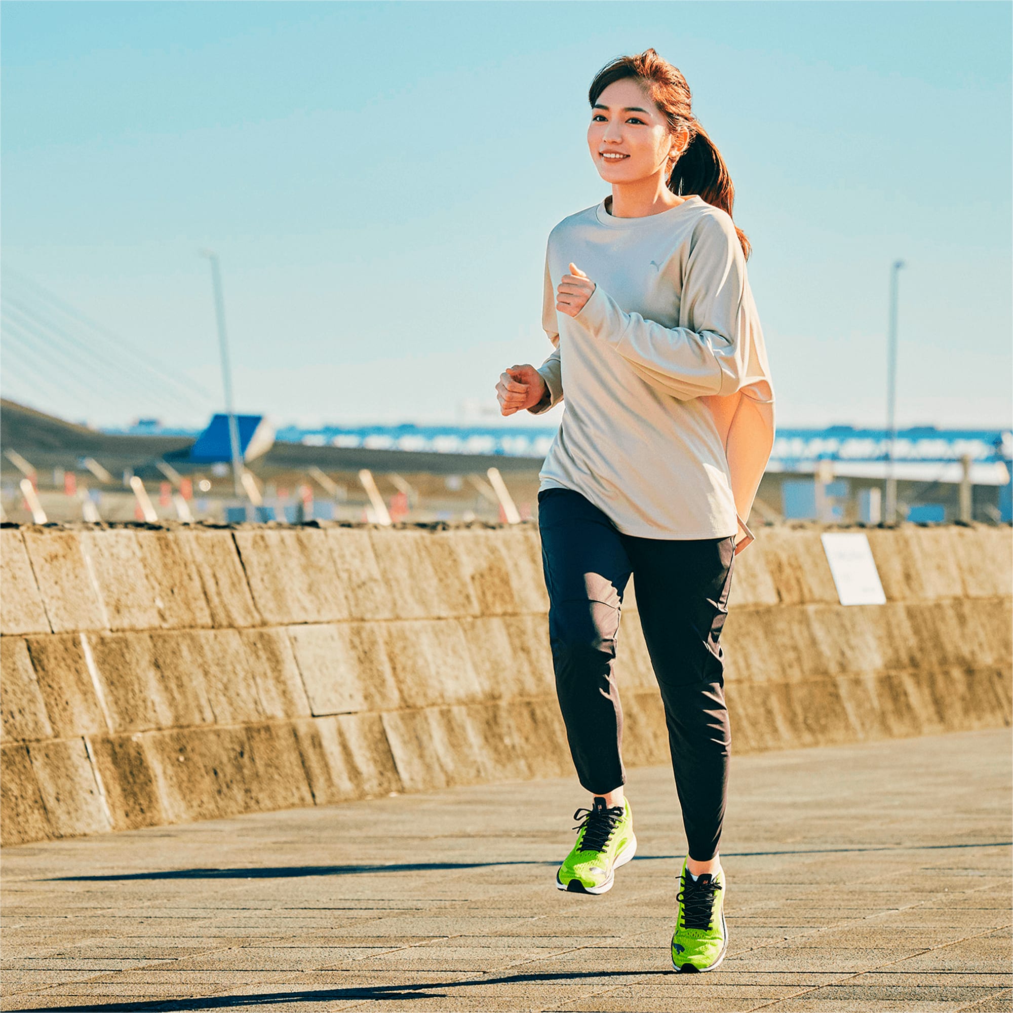 PUMA ヴェロシティ ニトロ 3 サイケデリック ラッシュ（Men's） ﾗｲﾑ ﾊﾟｳ/ﾌﾟｰﾏ ﾌﾞﾗｯｸ/ﾌﾟｰﾏ ｼﾙﾊﾞｰ –  Runtrip Store