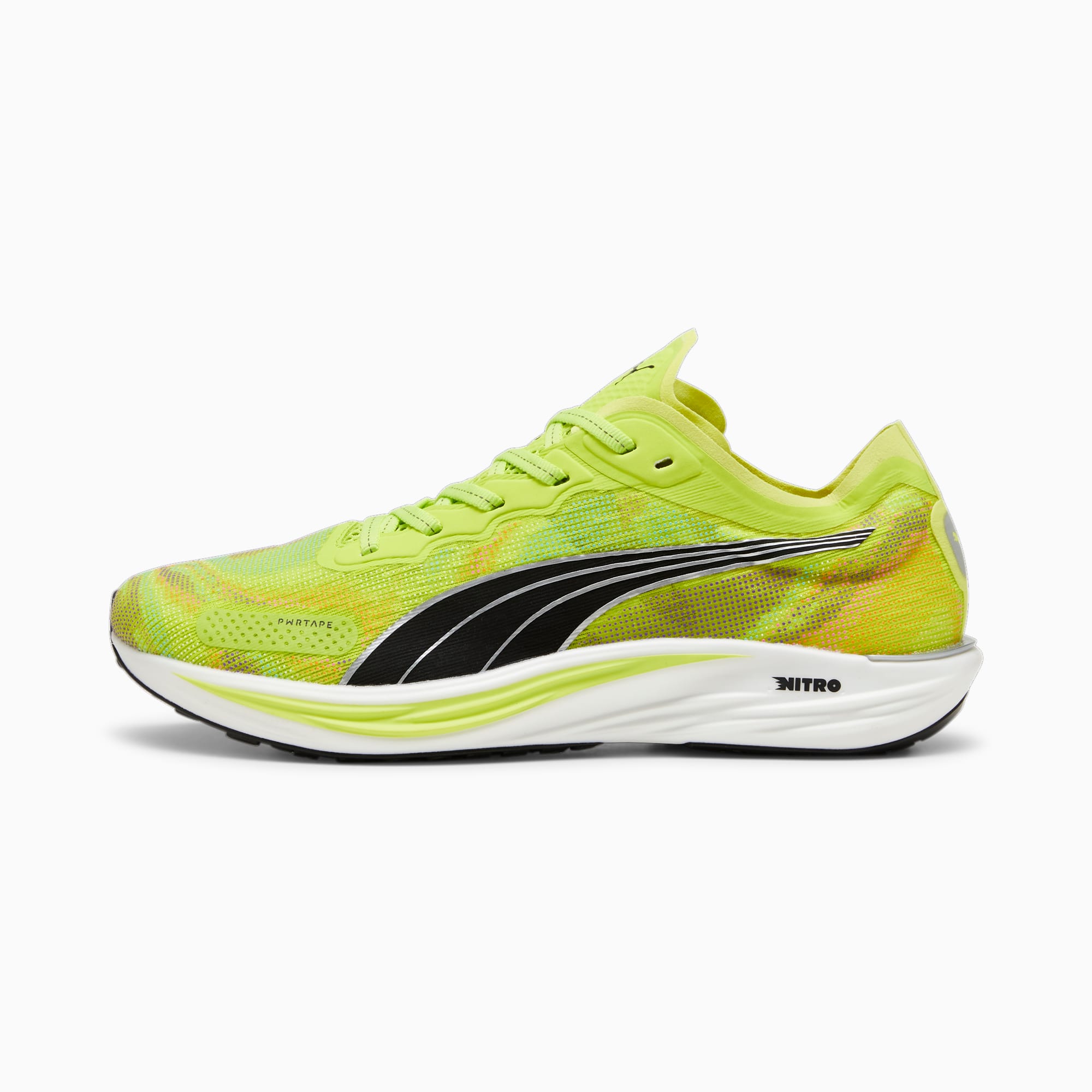Liberate NITRO™ 2 Men's Running Shoes | Lime Pow-PUMA Black | PUMA ...