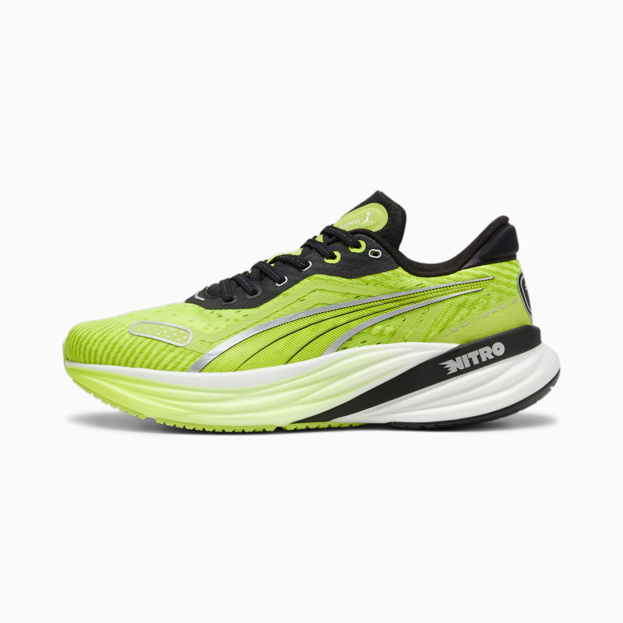 Puma black and white shoes on sale