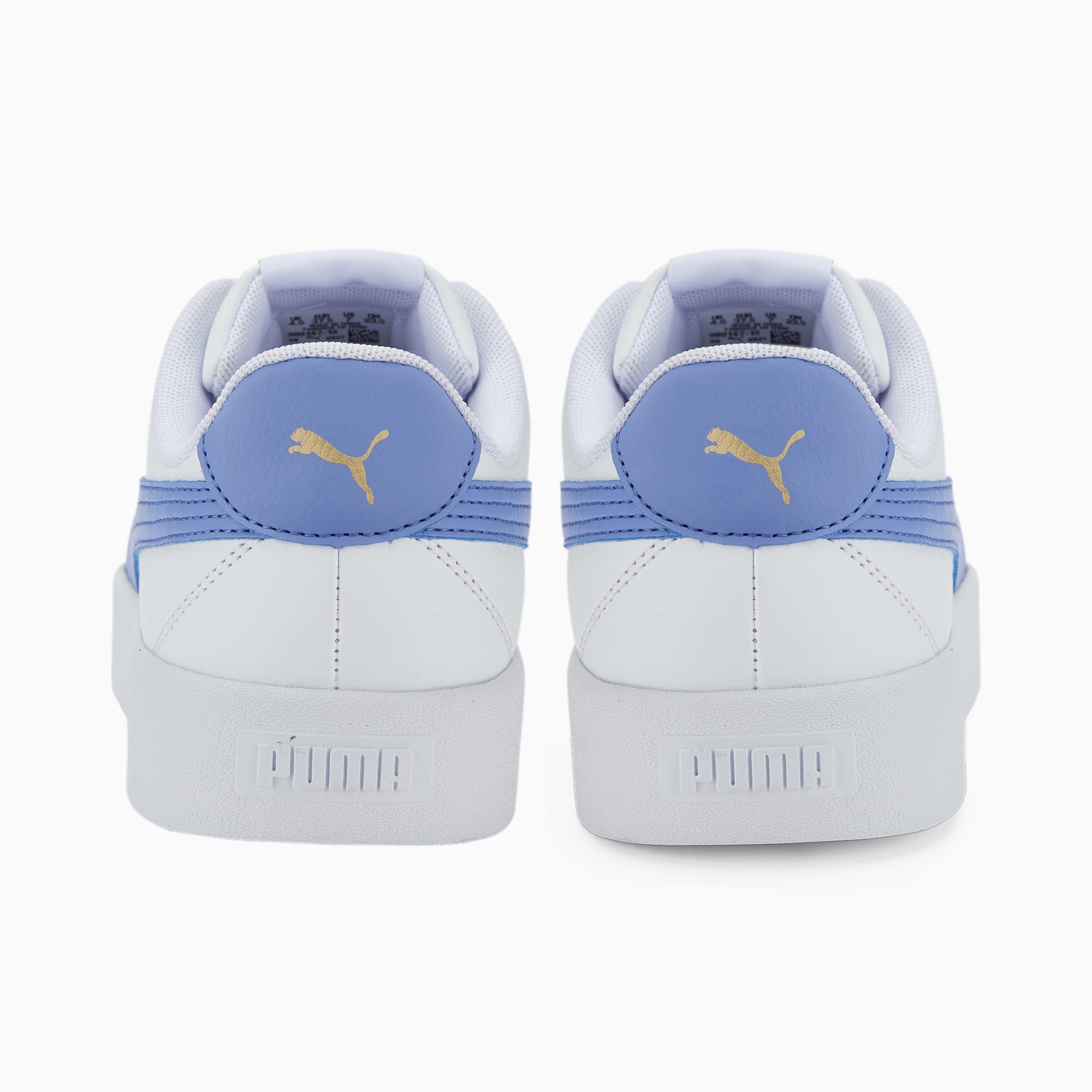 ◆PUMA◆ Sky Clean White Pink 38014705 380147-05 WMNS) PUMA Skye Clean Casual Board Shoes White/Pink 380147-05