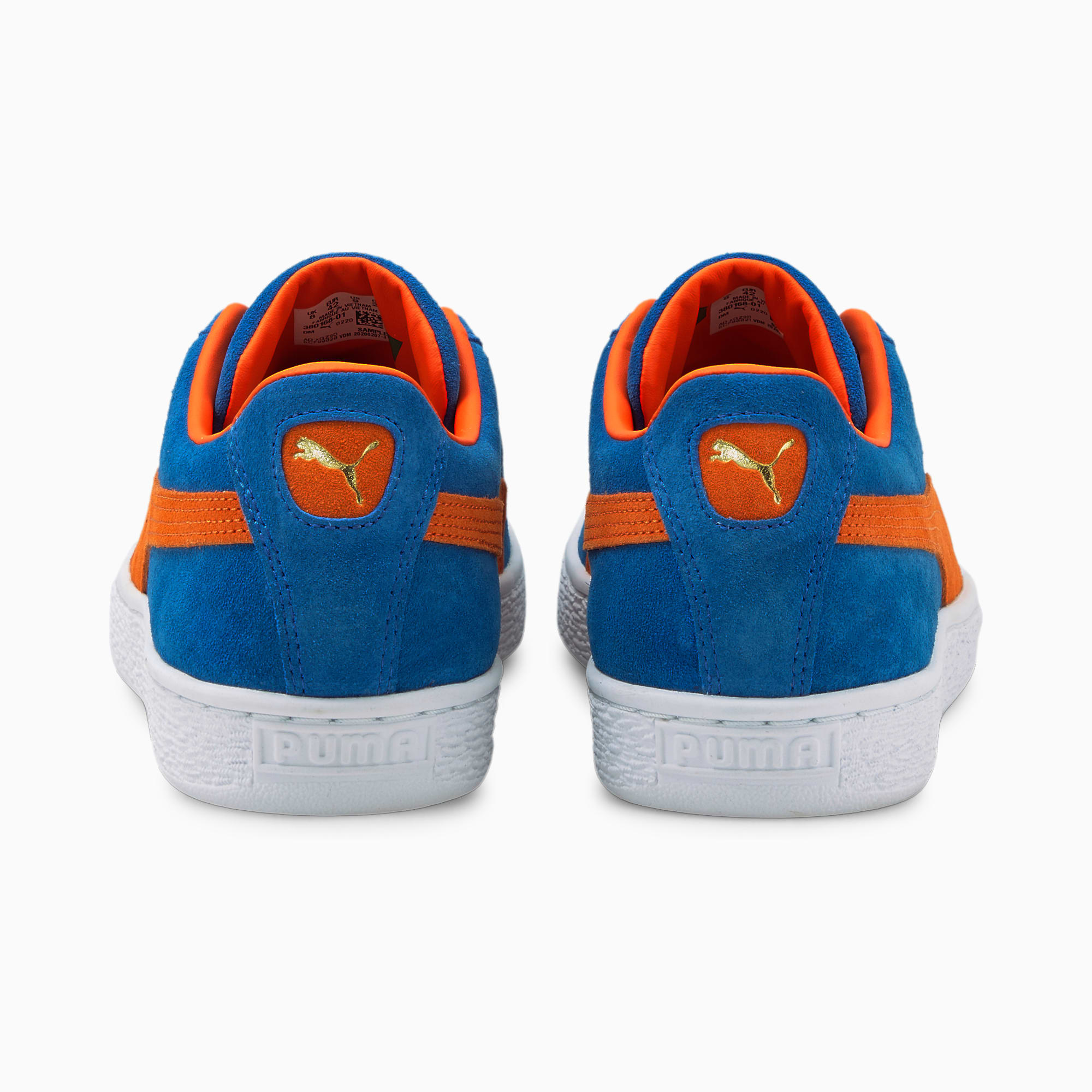 Puma suede naranja hot sale
