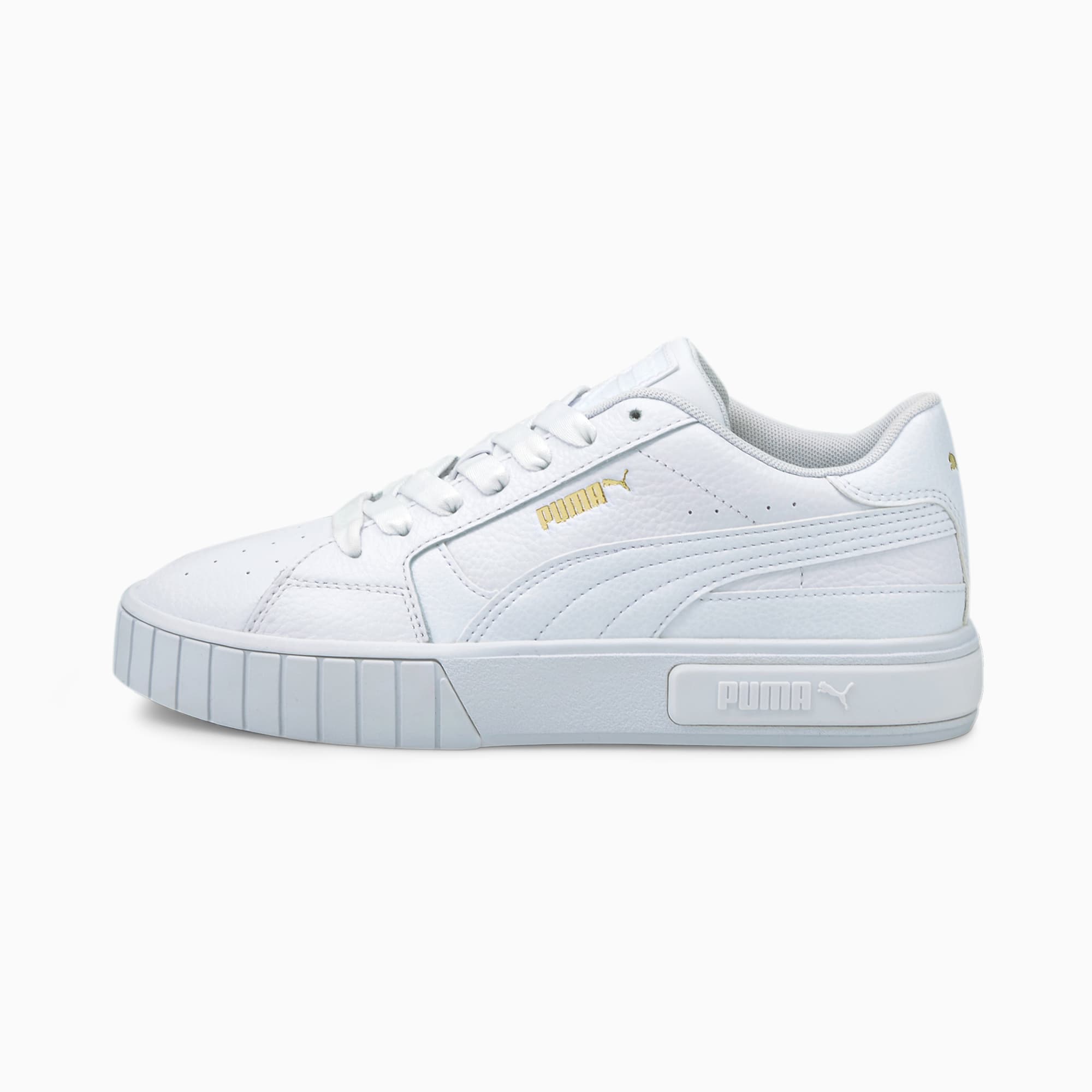 Plain white puma shoes discount