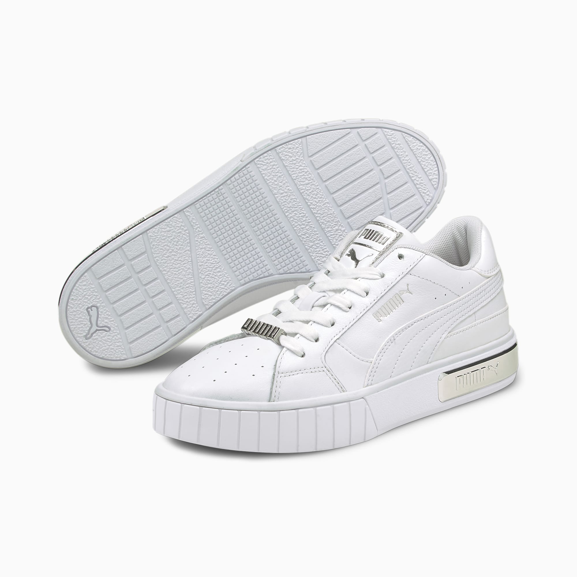 Puma cali white silver 2025