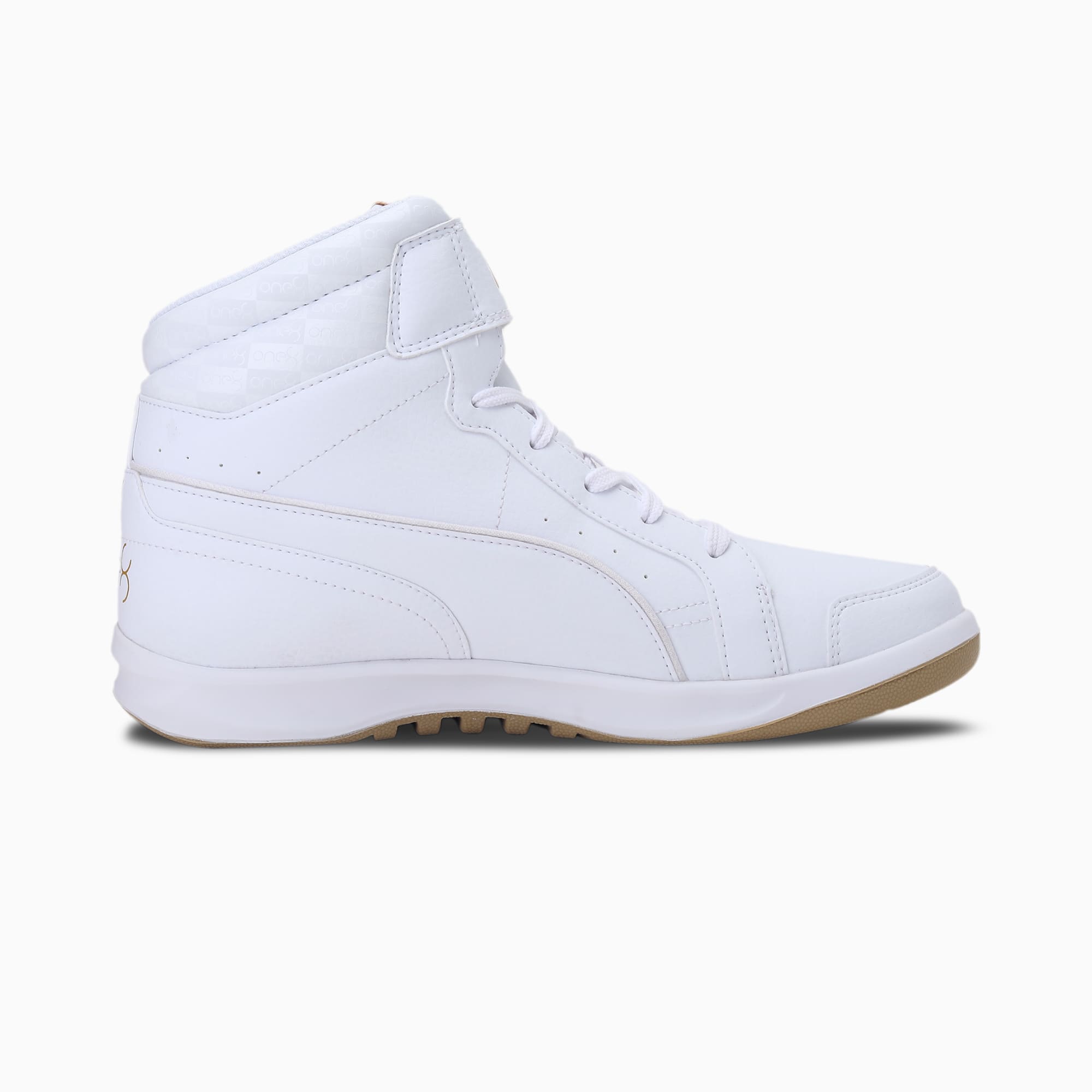 Puma one8 prime mid sneakers white