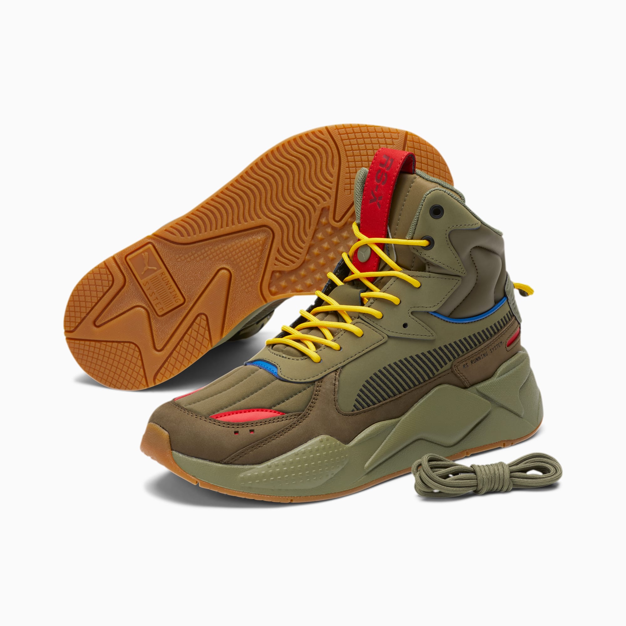 Puma rsx mid green