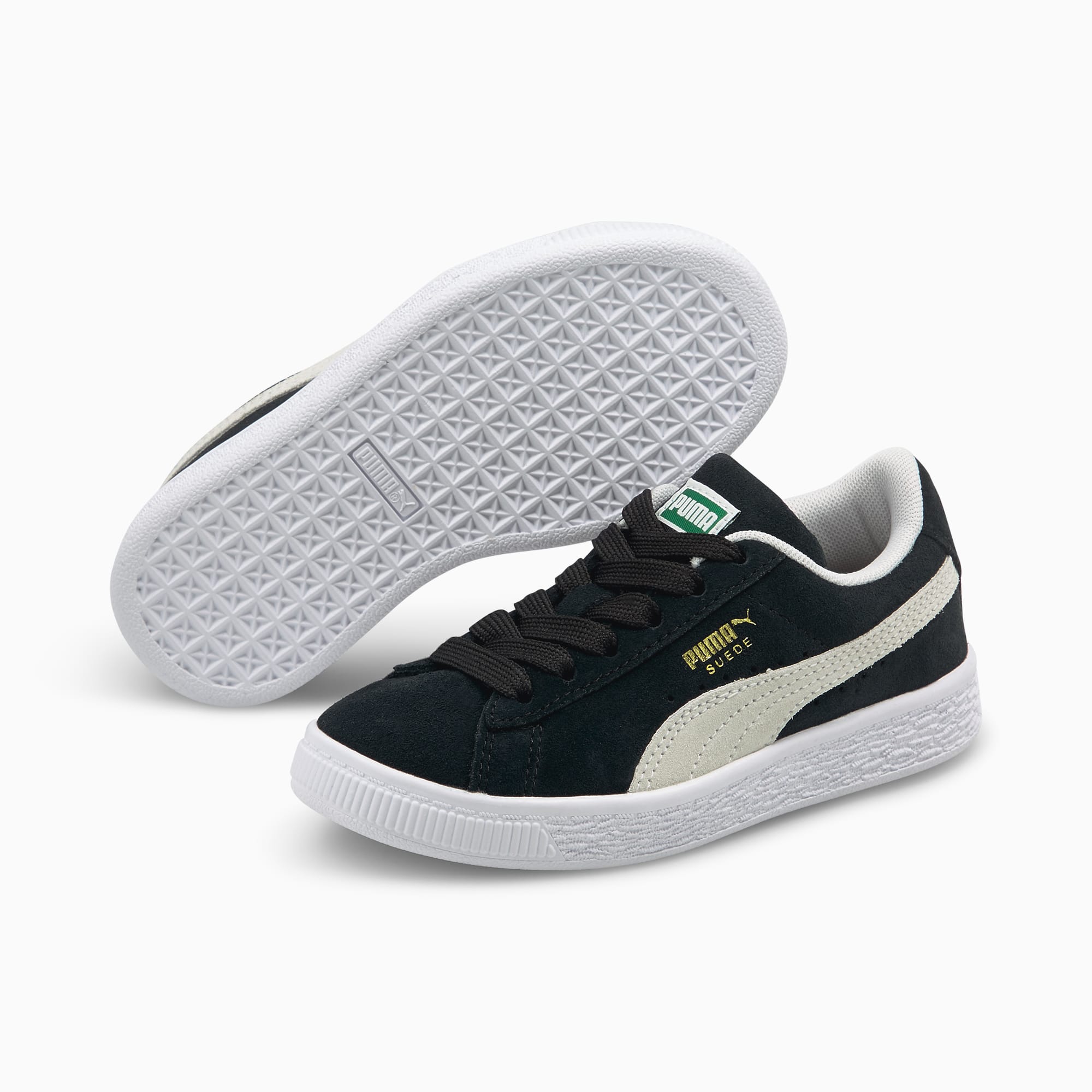  PUMA Suede Classic XXI Alternate Closure (Toddler) Peacoat/Puma  White 4 Toddler M : Clothing, Shoes & Jewelry